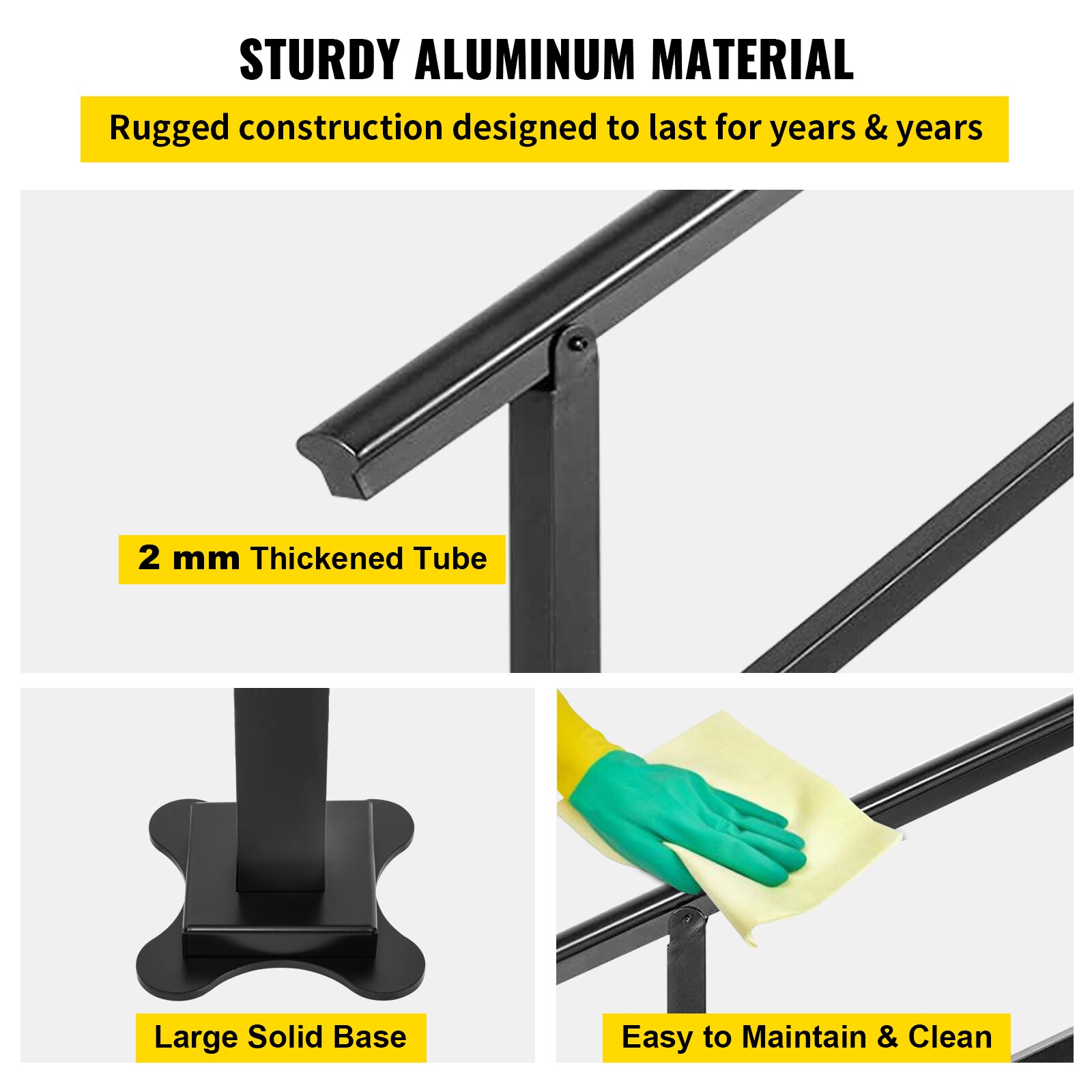 VEVOR SCTFDGLZHS5F01167V0 railings - View #6