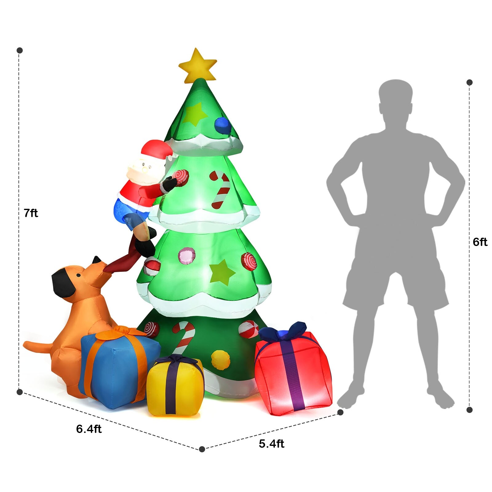 BABOOM BMMP-CM-SD23947US Christmas-Inflatables - View #6