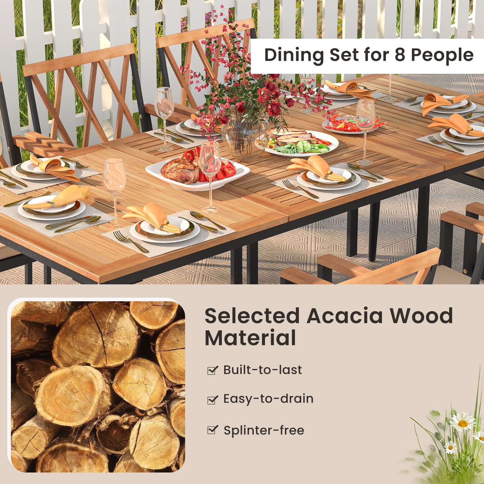 Iseryn GS587404 Patio-Dining-Sets - View #5