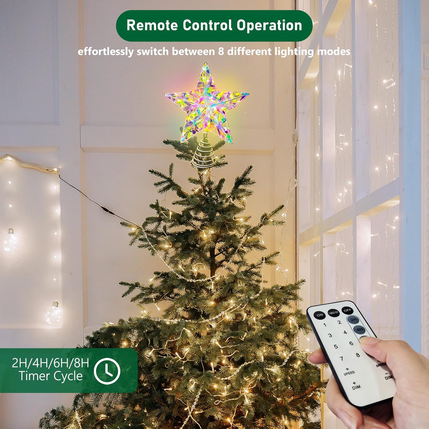 Etokfoks LET1120TT37 Christmas-Tree-Toppers - View #5