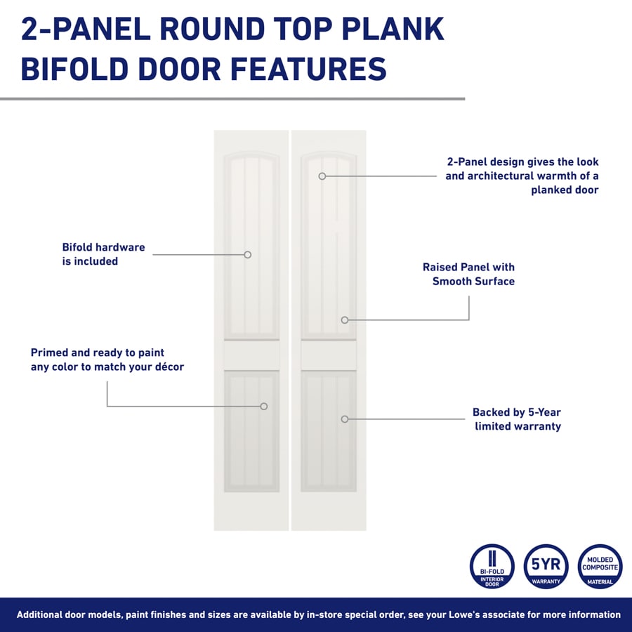 RELIABILT W10084087 Bifold-Sliding-Closet-Doors - View #2