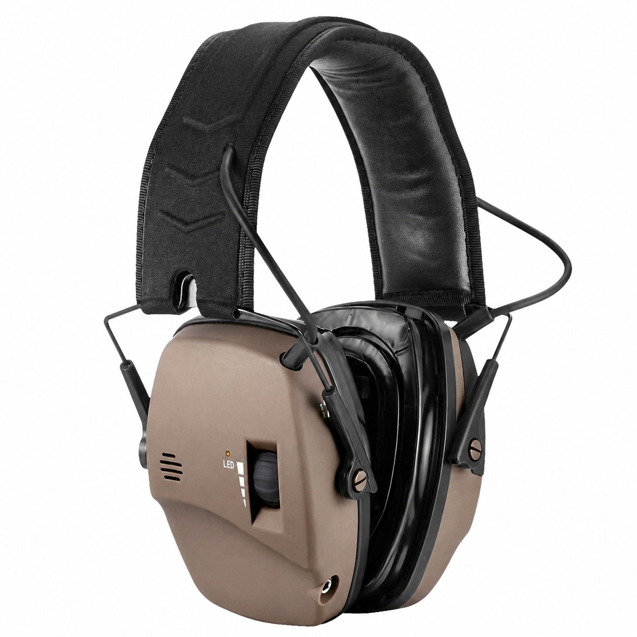 Mikiotto Digital Electronic Shooting Ear Protection Muffs Gel Ear Pads ...