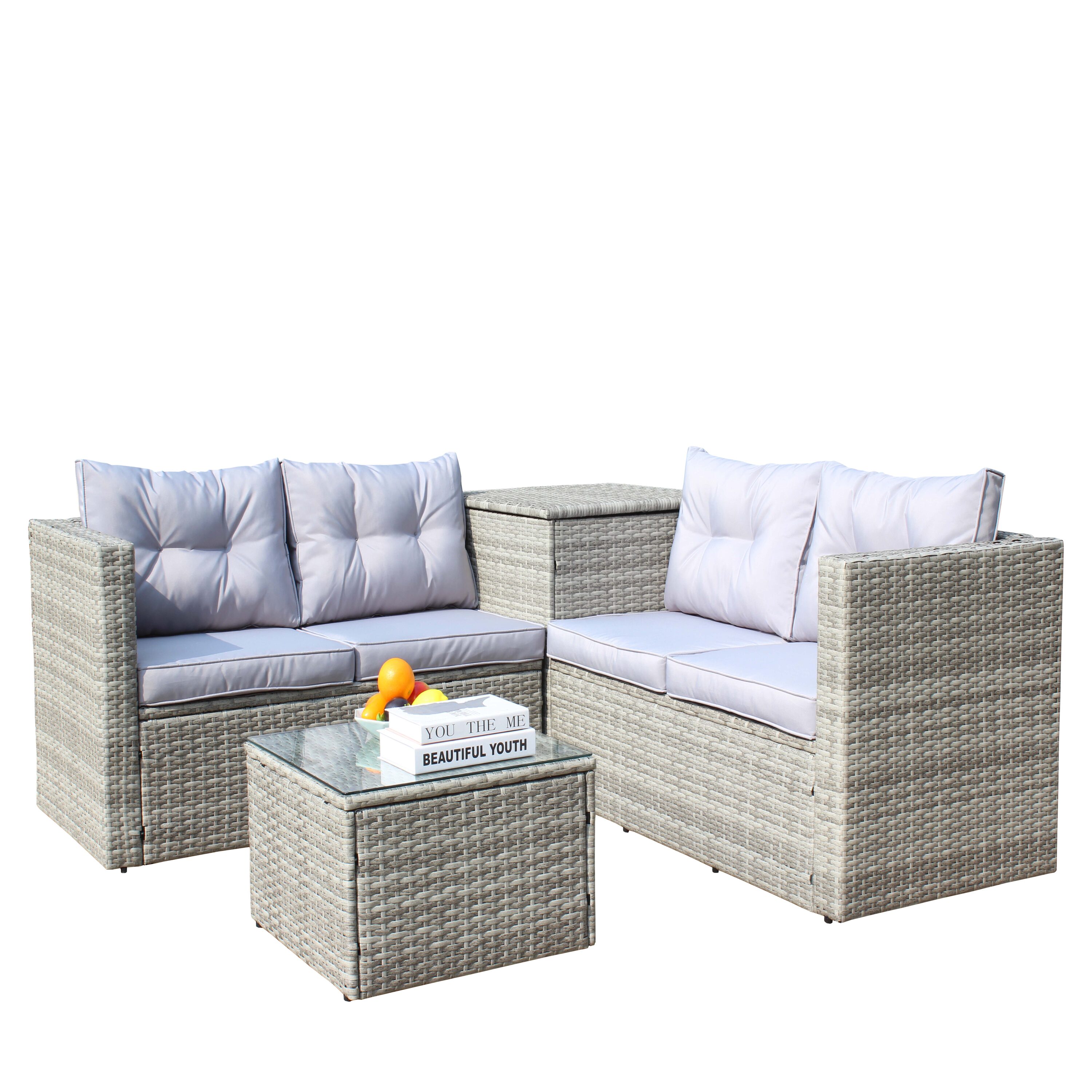 Forclover CRF-S00014 Patio-Conversation-Sets - View #7