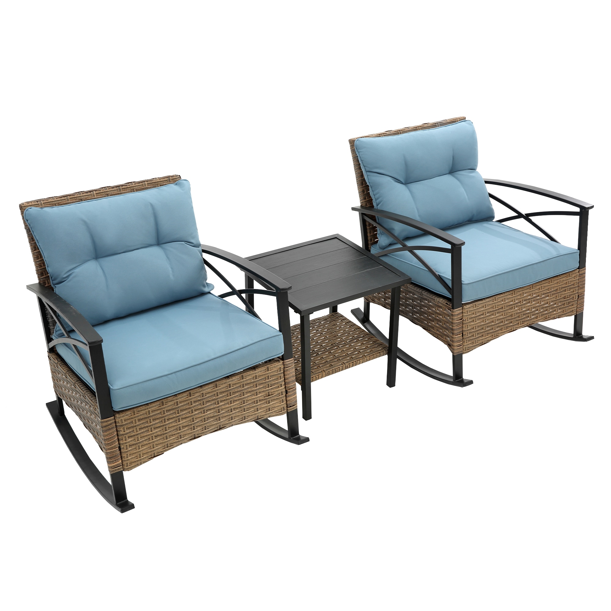 Direct Wicker DWS-W640134153 Patio-Conversation-Sets - View #3