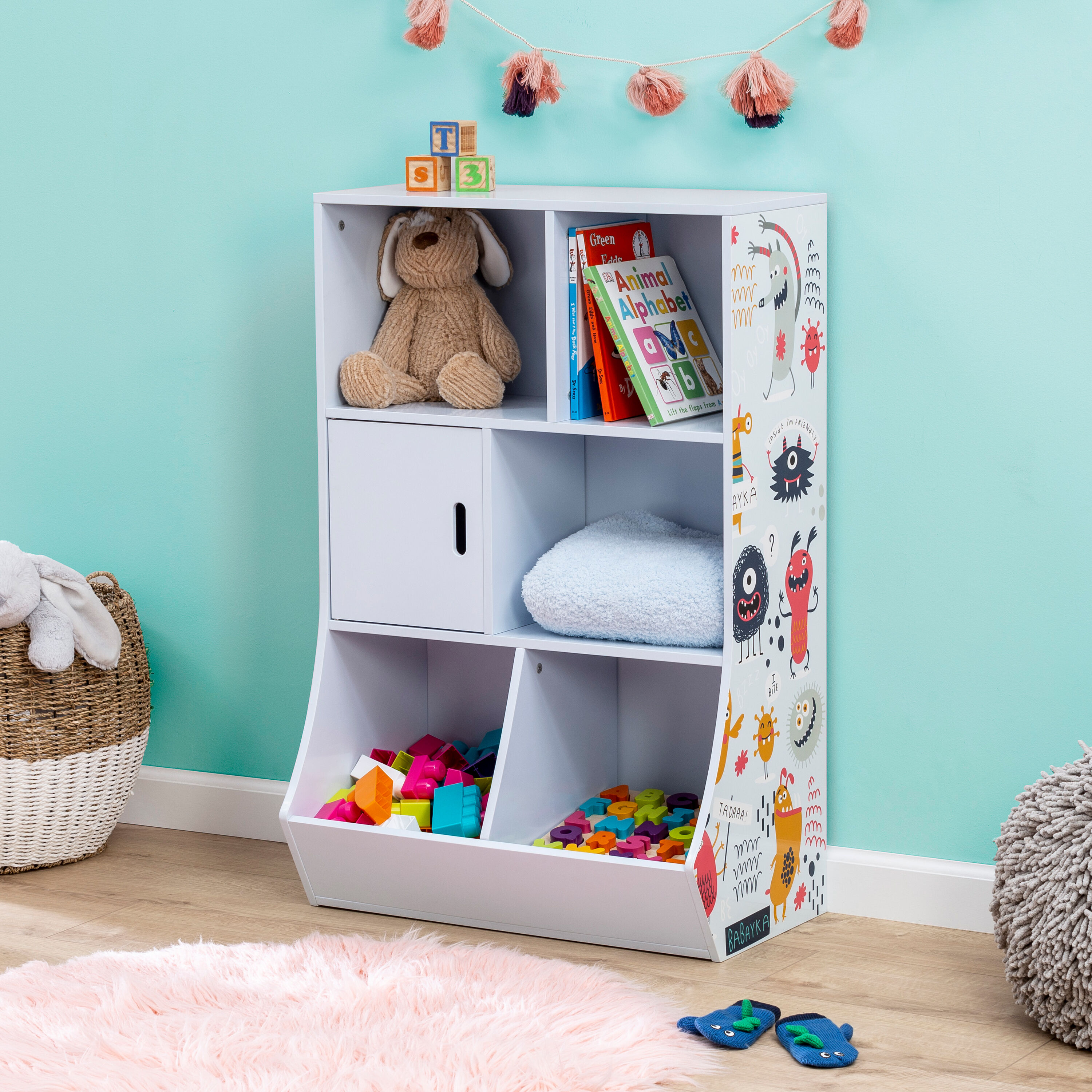 Honey-Can-Do 3 Tier Storage Caddy White