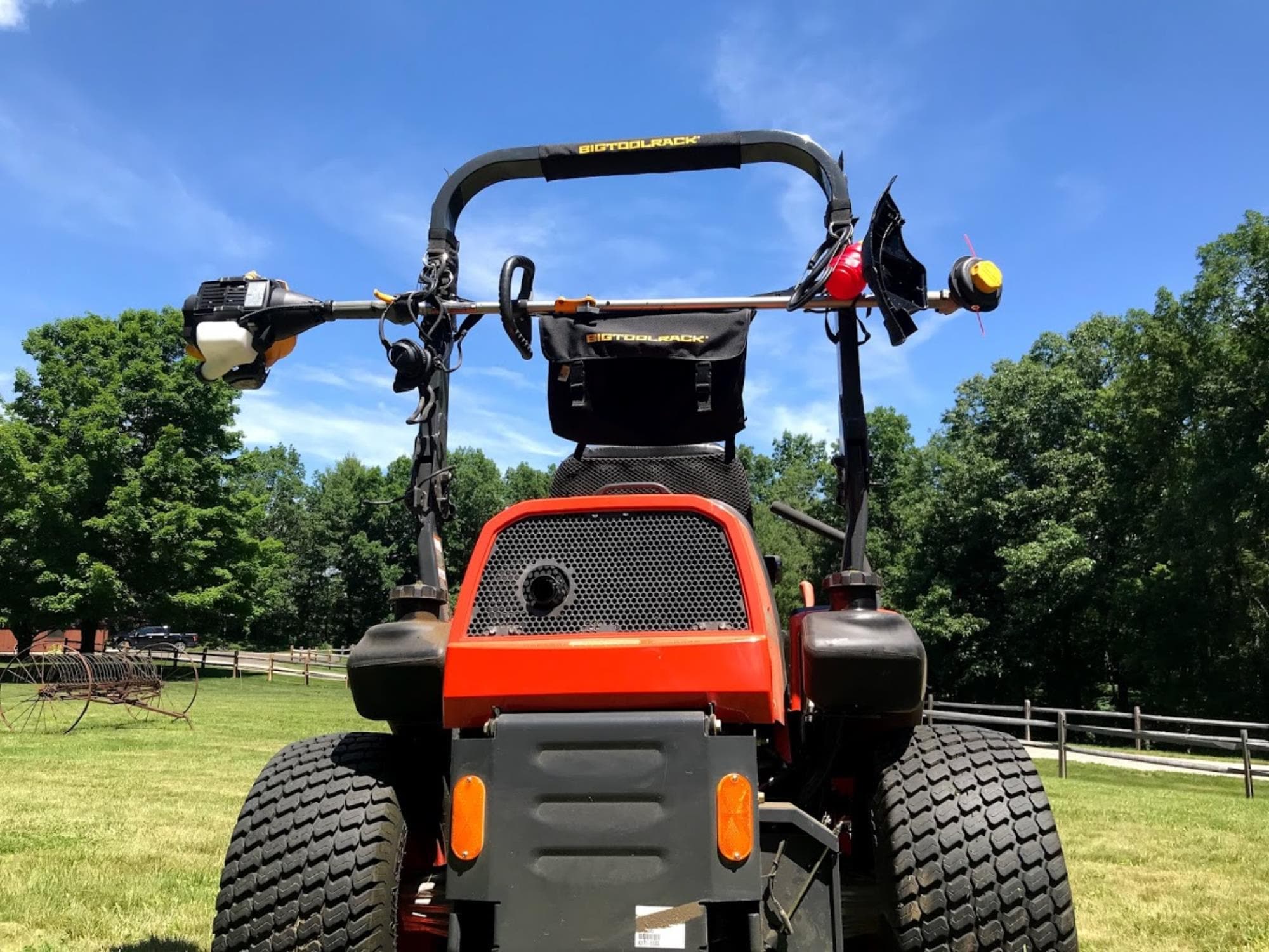 Big Tool Rack ROPS Rack Pack - Good Works Tractors