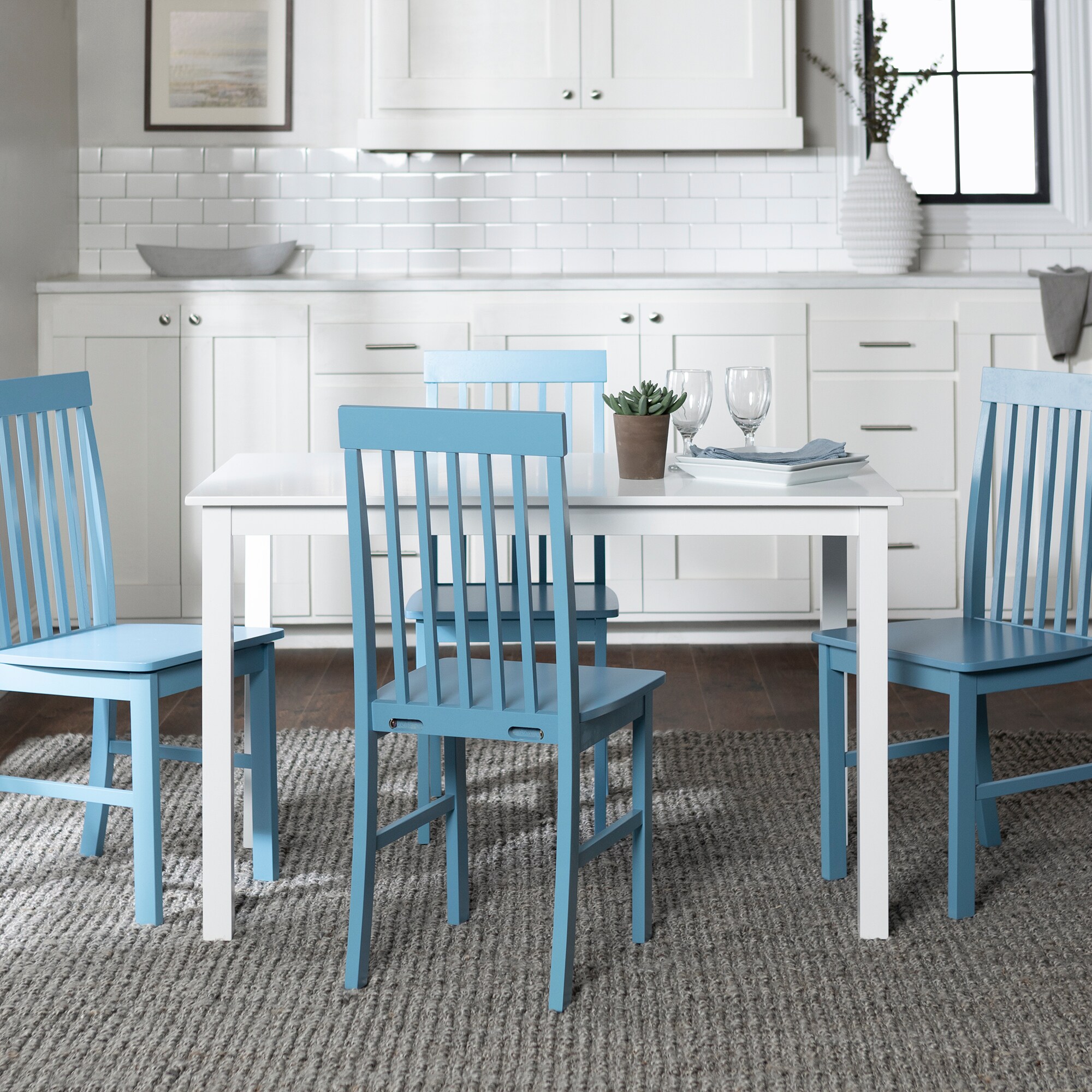 Walker Edison LWW485PCPB Dining-Sets - View #2