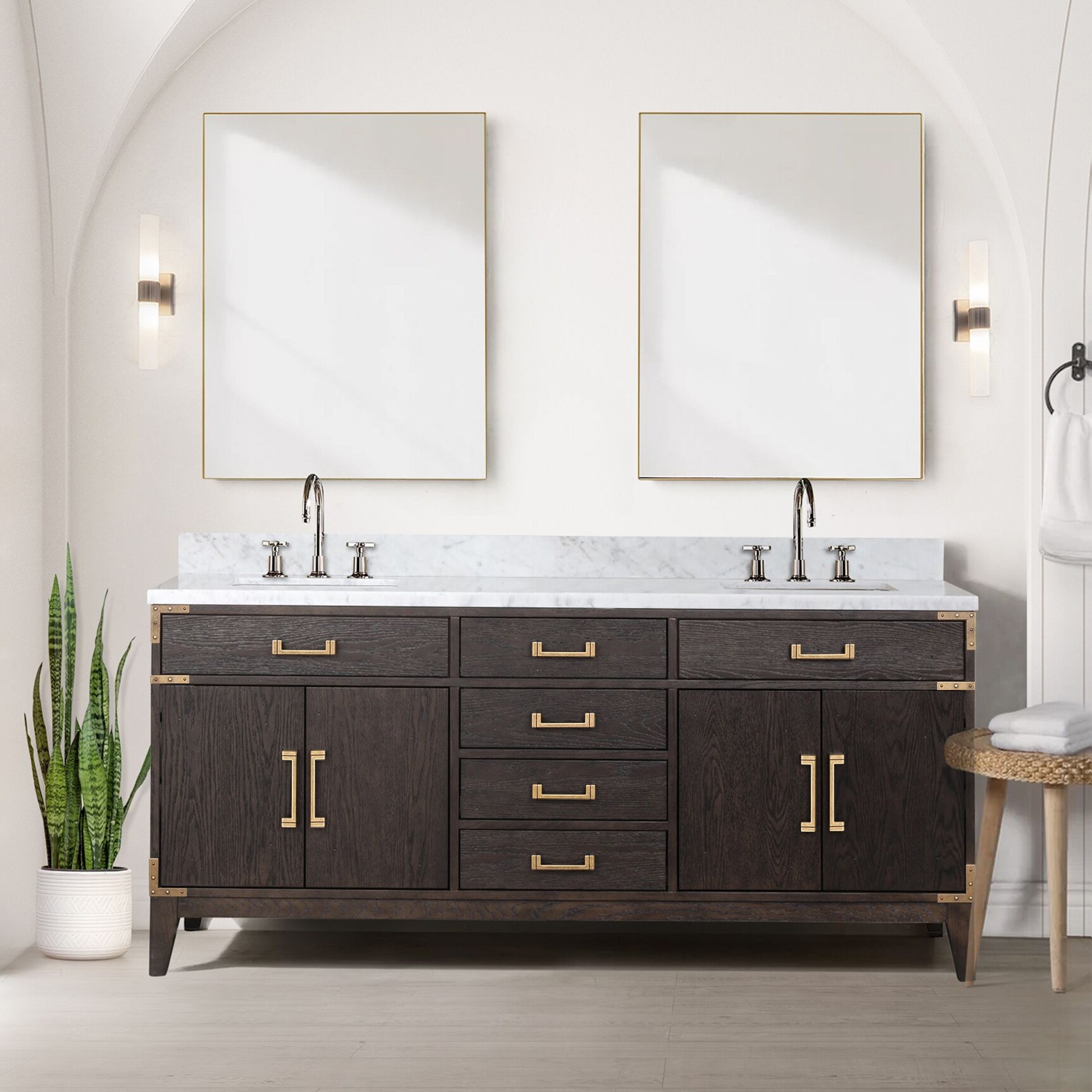 Lexora LVW72DK101 Bath-Vanity-Combo - View #7