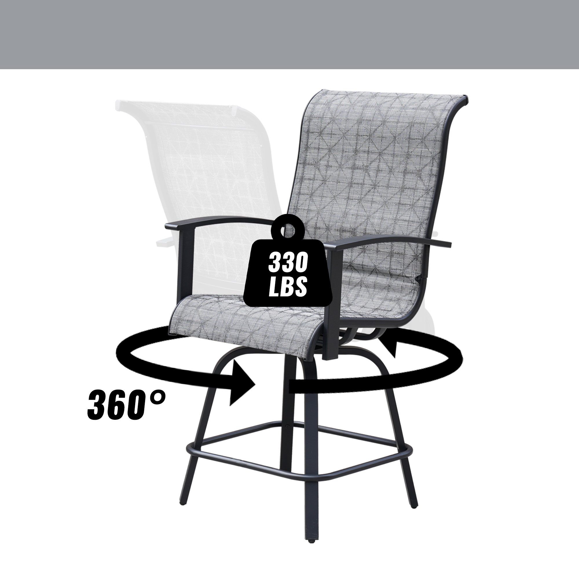 Clihome CL-62 Patio-Chairs - View #7