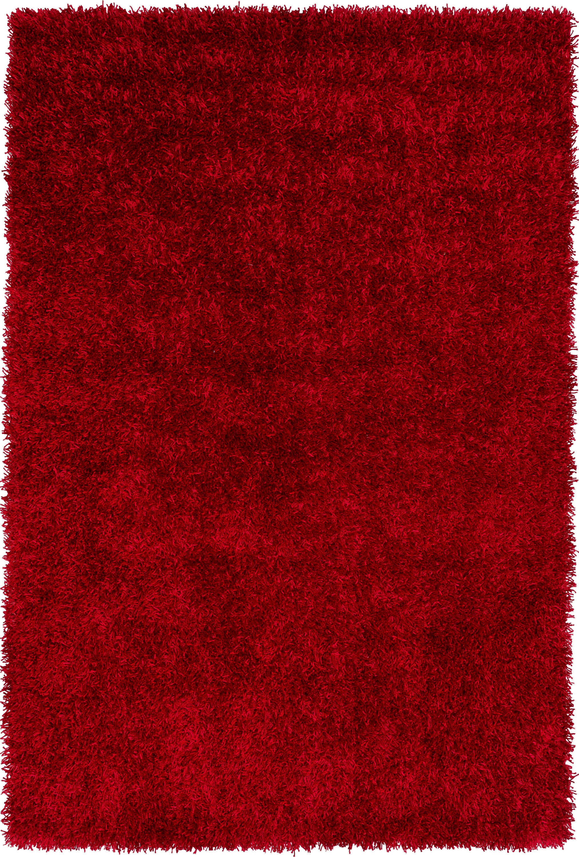 Addison Rugs AOJ31RU4X6 Ojai 4 x 6 (ft) Polyester Ruby Rectangular Indoor Solid Bohemian/Eclectic Area rug