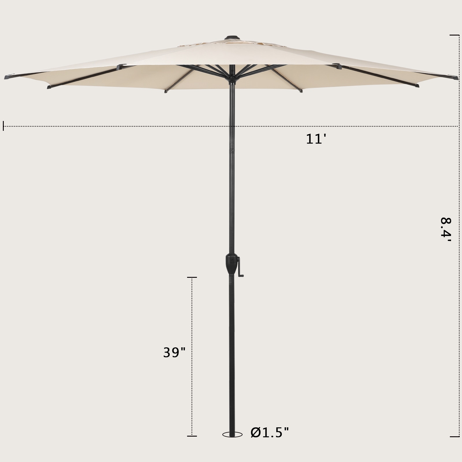 Abba Patio USABPU0100141 Umbrellas-2 - View #7