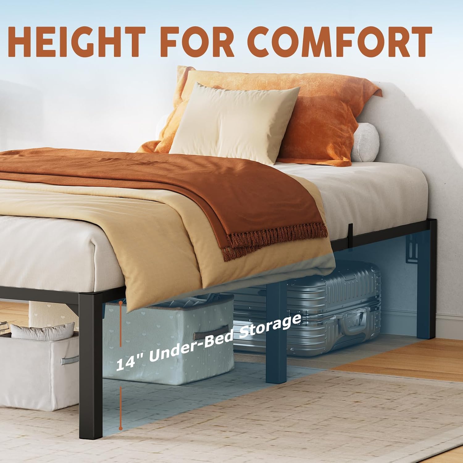 Qeetex LHF-BED-PHK-33FNAYBU beds - View #4