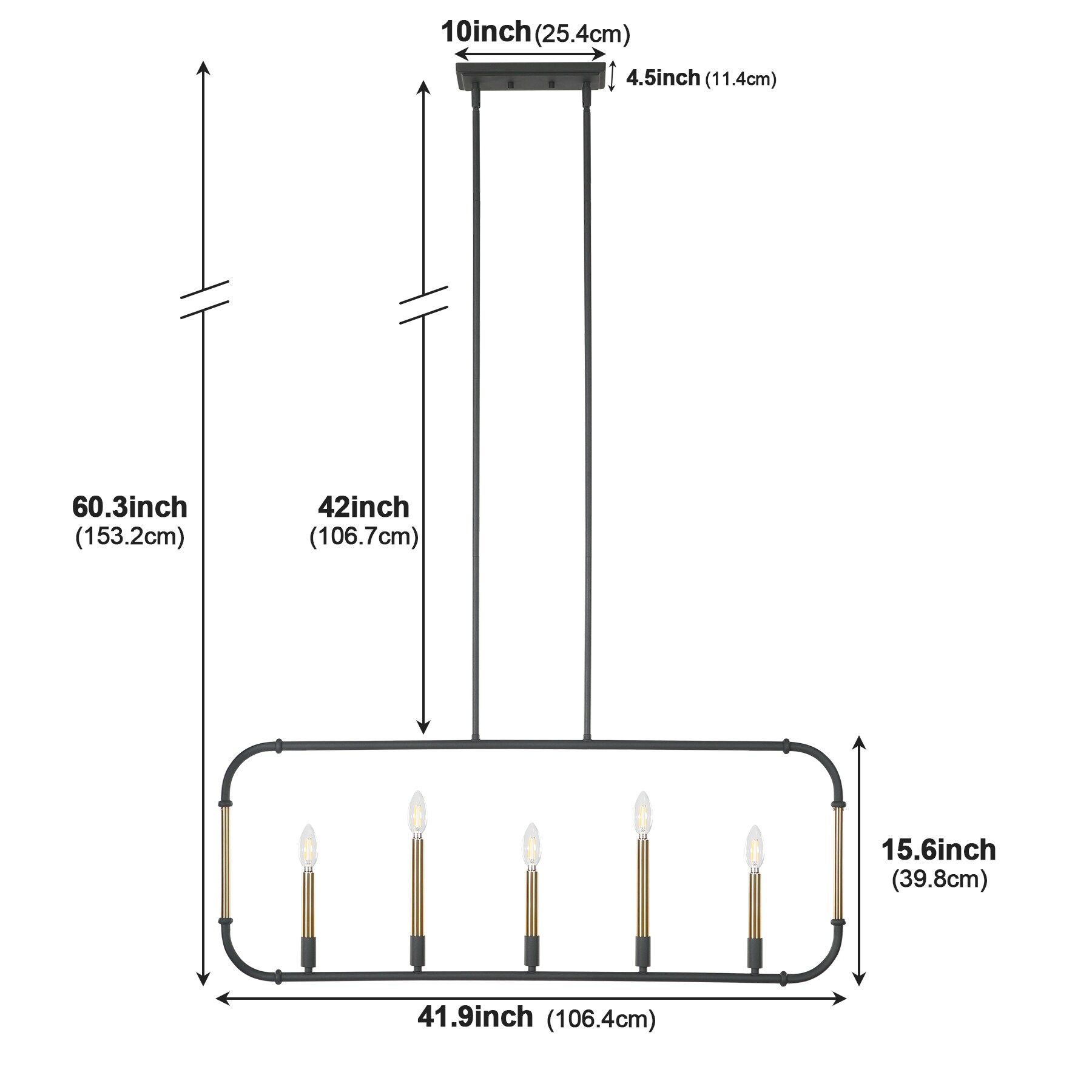 Tribesigns THZ00018 Pendant-Lights - View #7