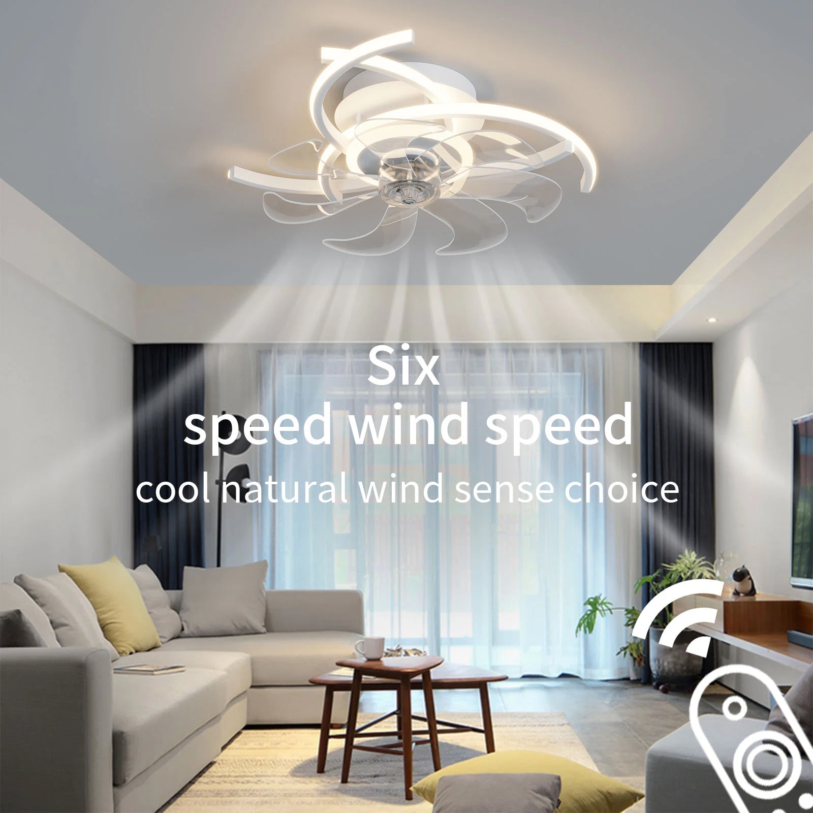 Yardreeze GHHCF056WH0407 Ceiling-Fans - View #4