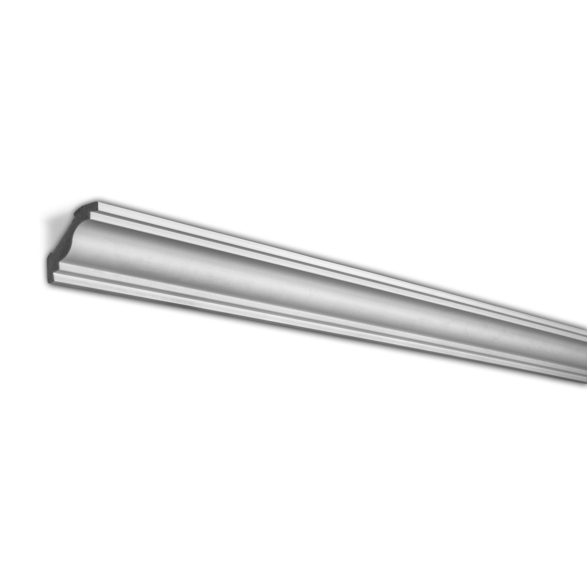 Architectural Products by Outwater 3P5.37.00309 8-ft Primed Polystyrene Crown Moulding 8 -Pack