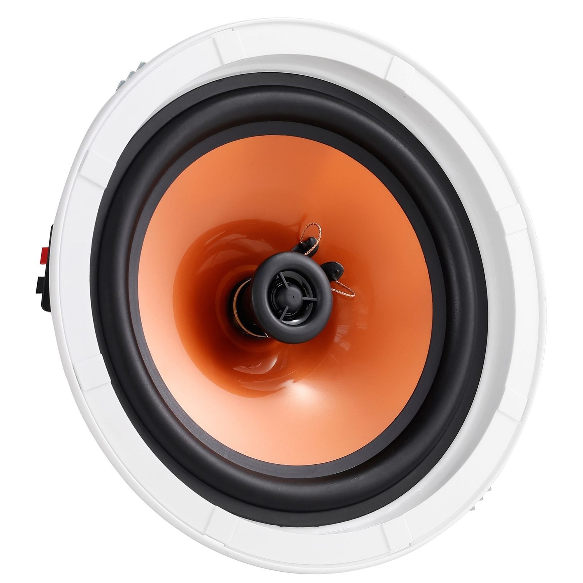 Wudkey 8 Inch In Ceiling Speaker 4 Pack 100 W Flush Mount for Home Kitchen Living Room and Bedroom