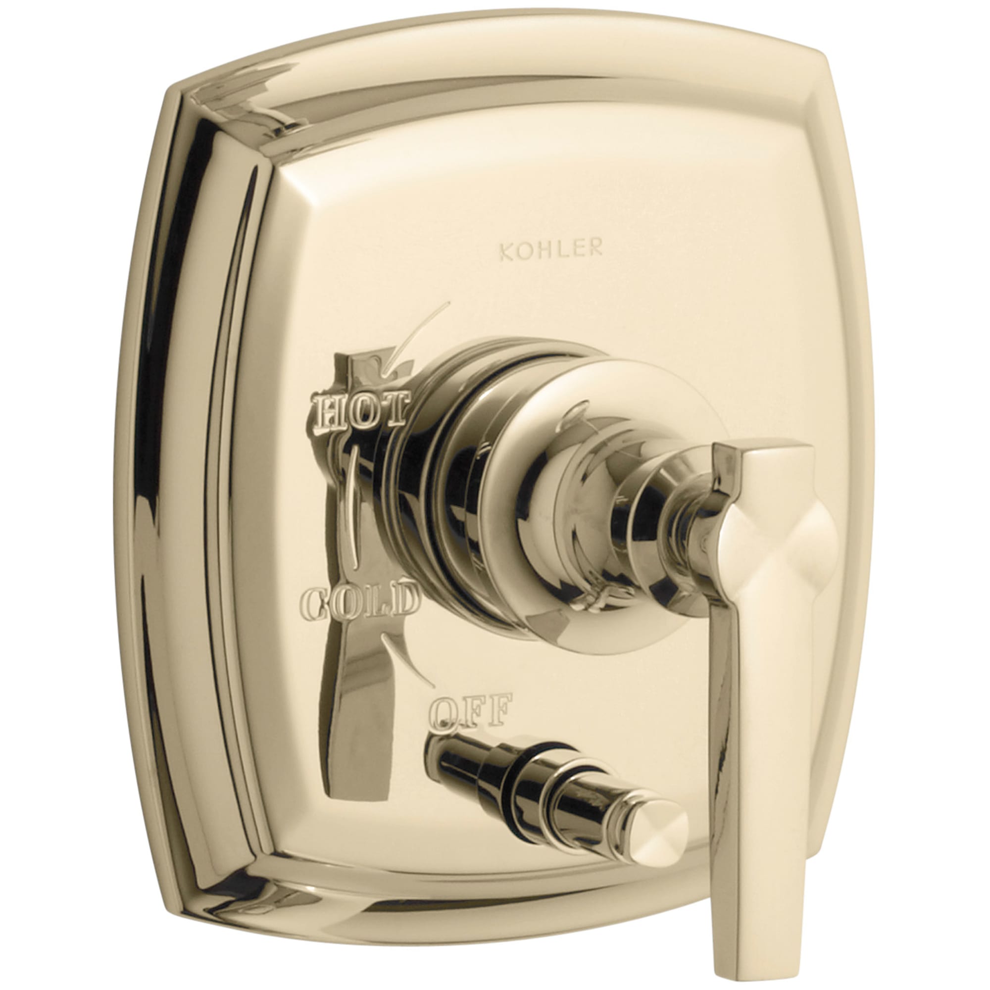 KOHLER T98759-4-AF Vibrant French Gold Lever Shower Faucet Handle