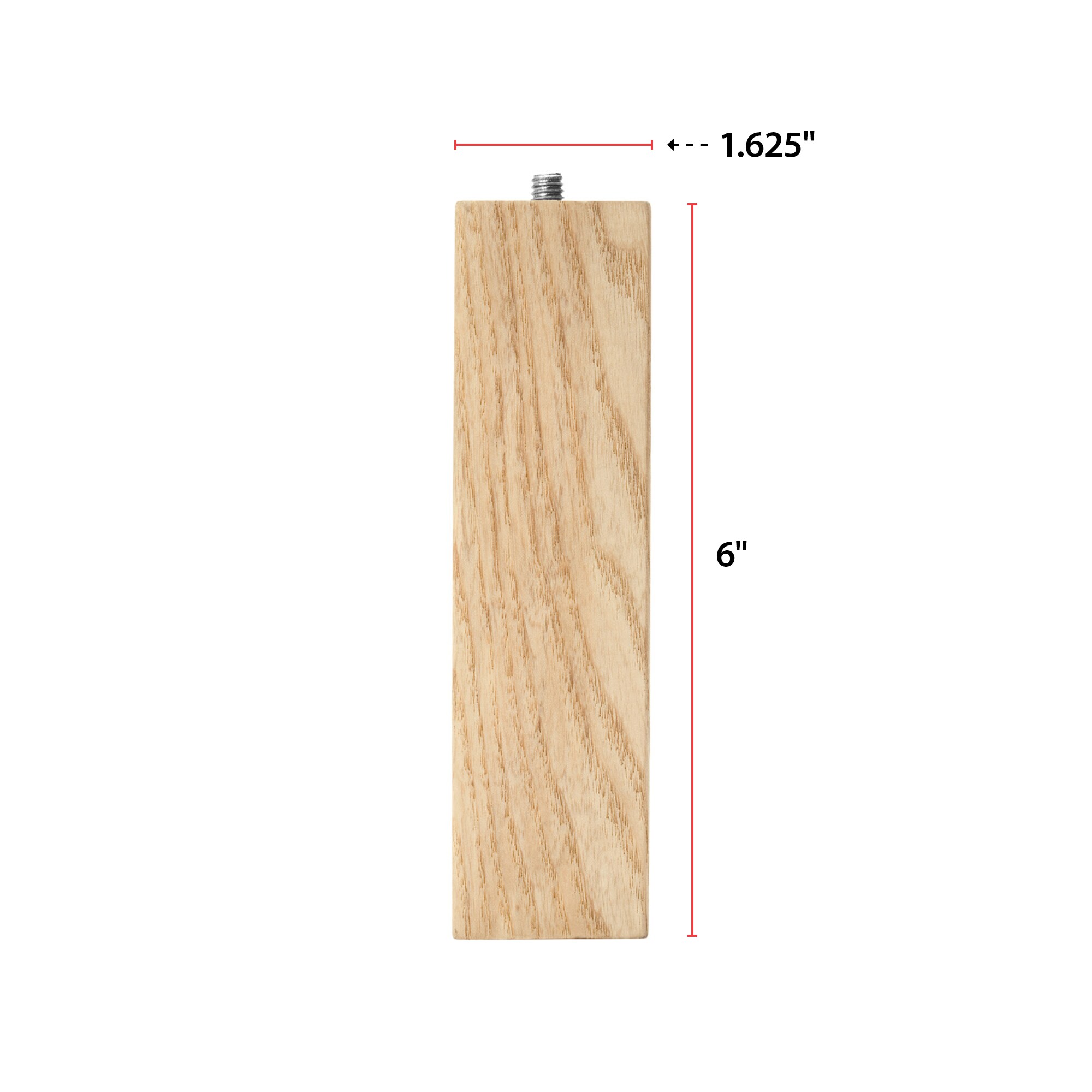 6 in. Parsons Table Leg