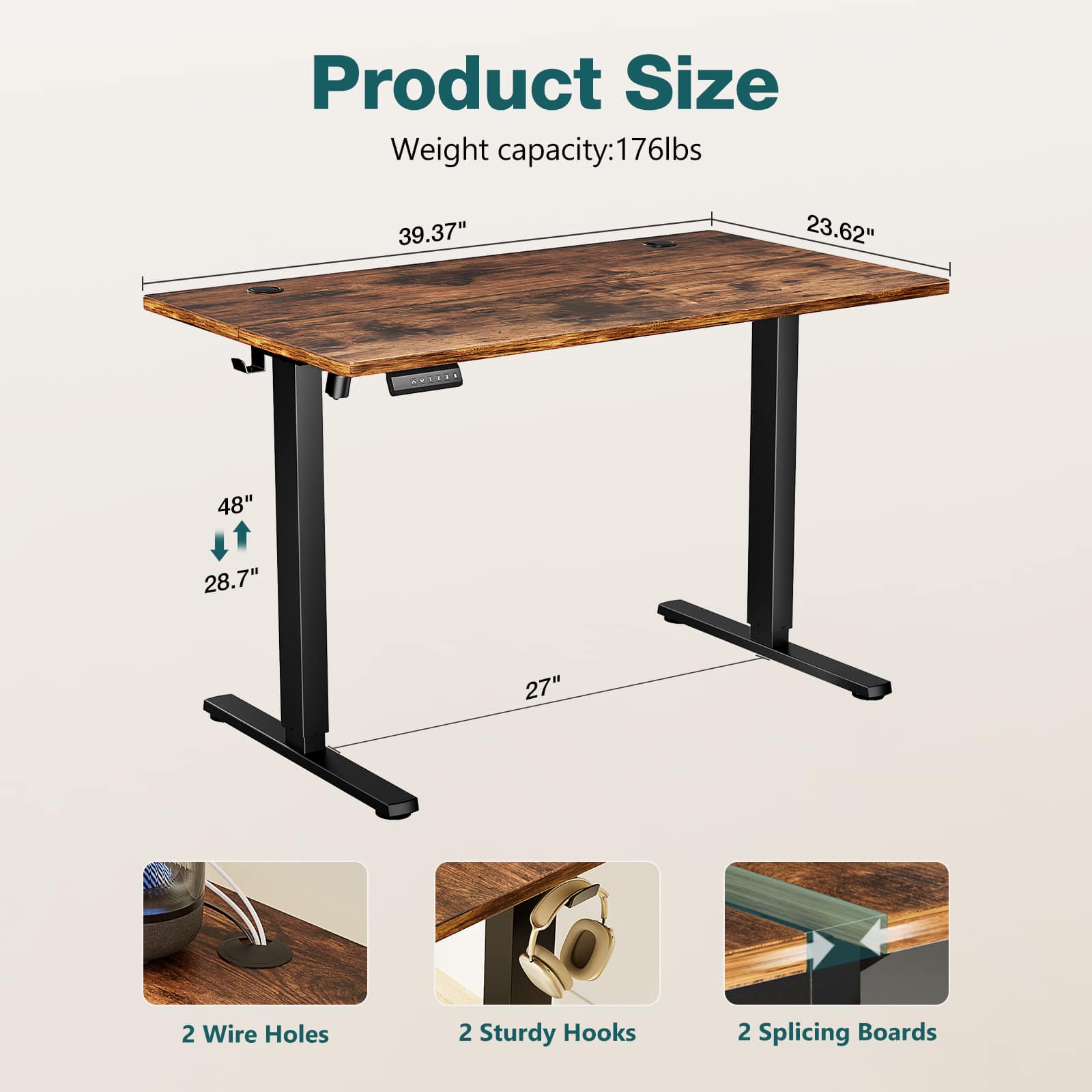 Bestier USLOW-HJ834100 desks - View #5