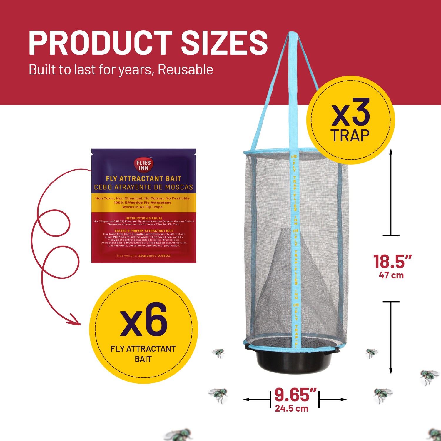 FLIES INN FLLITE3 repellents - View #6