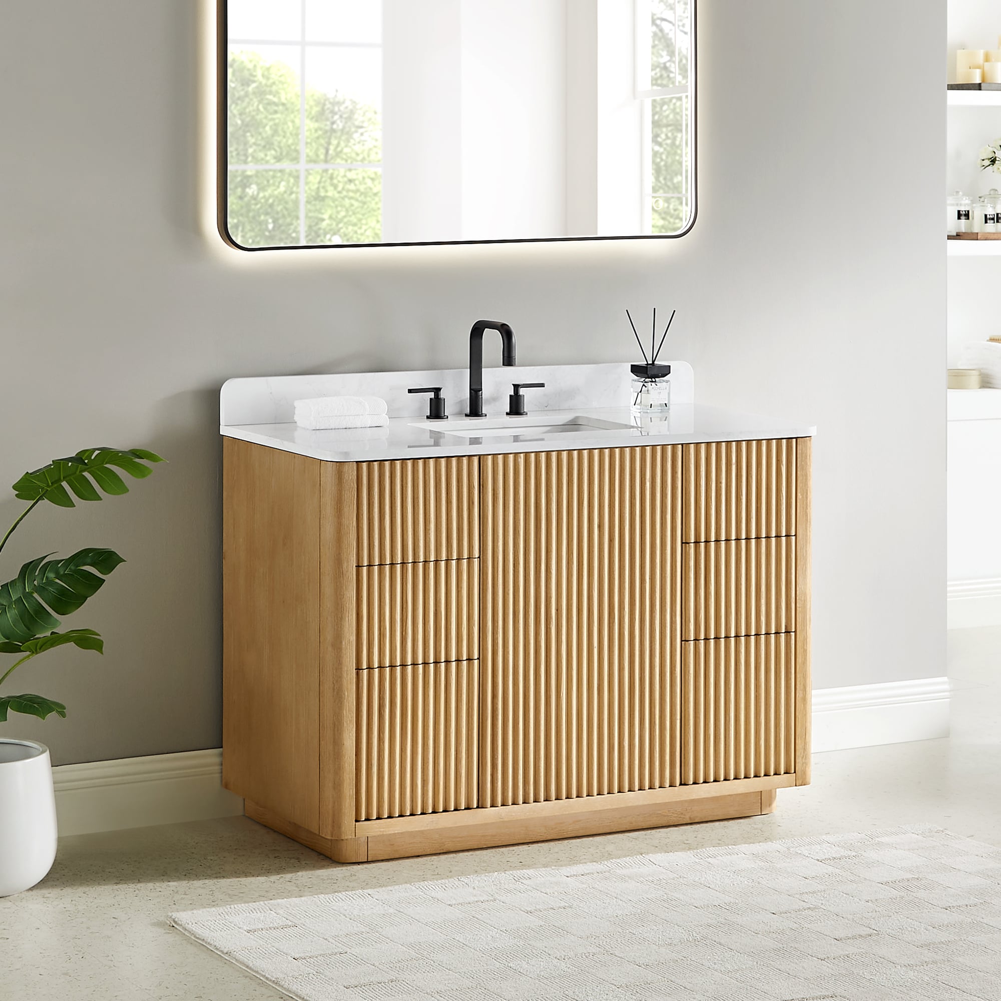 Altair 580048-WL-GW-NM Bath-Vanity-Combo - View #3