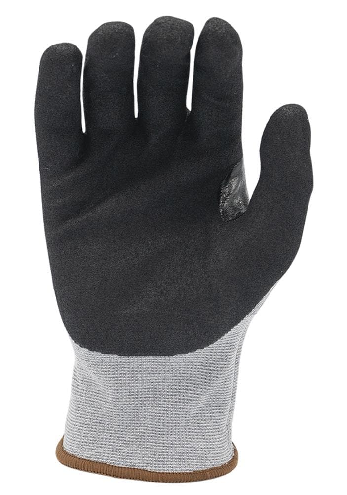 Myers Tire Supply Mechanics Gloves, Safety Work Gloves, Pro or DIY, Large, 3Pack, Men's, Gray