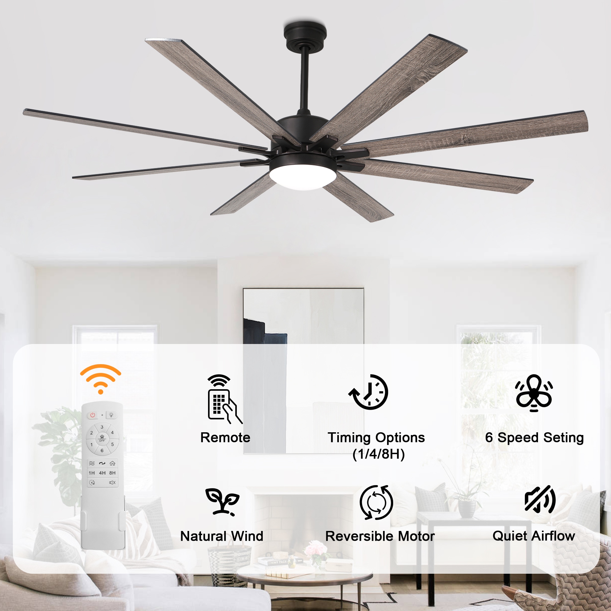 Bella Depot GDCFS72H07 Ceiling-Fans - View #6