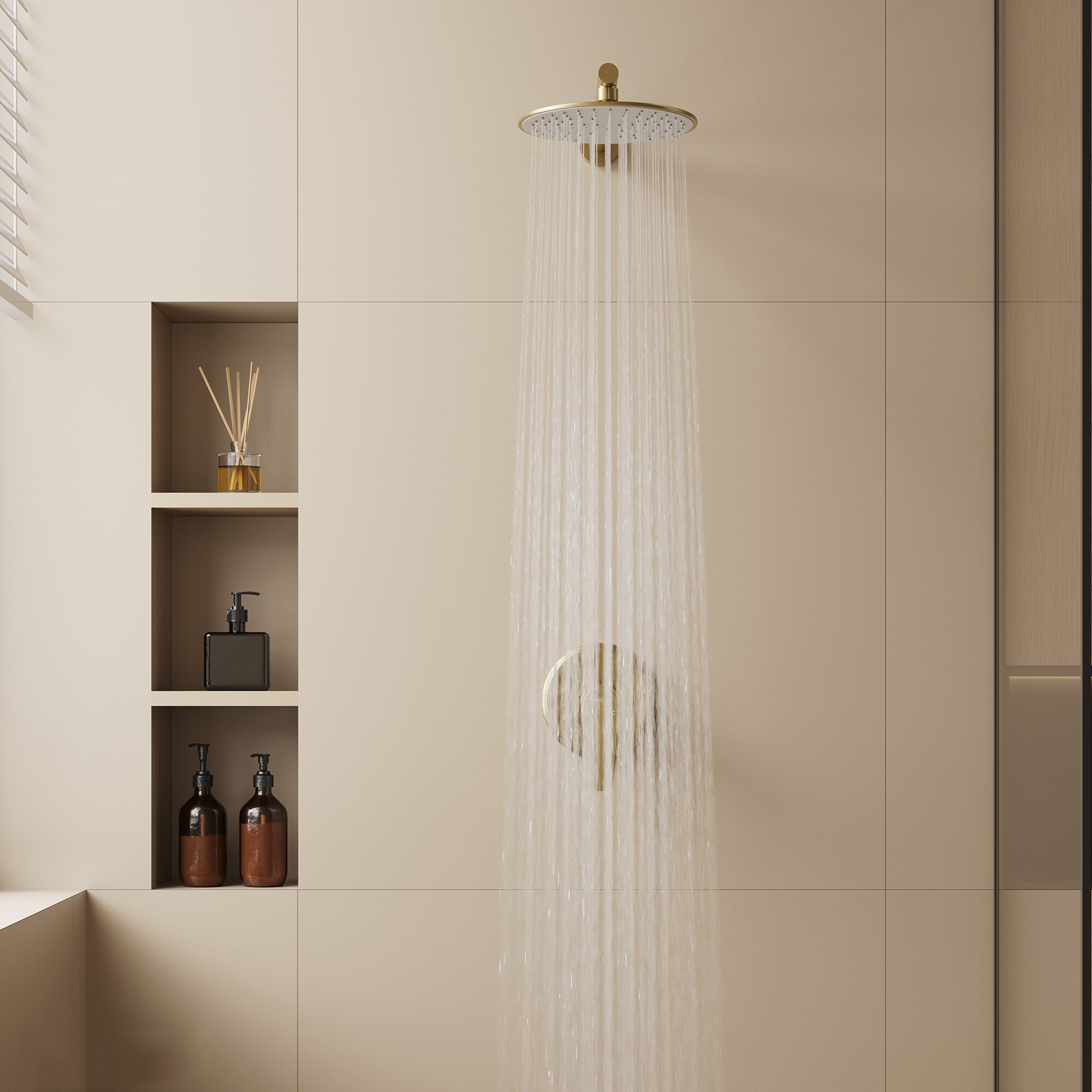 CASAINC KCHS0014-10BG Showerhead-Bar-Panels - View #4