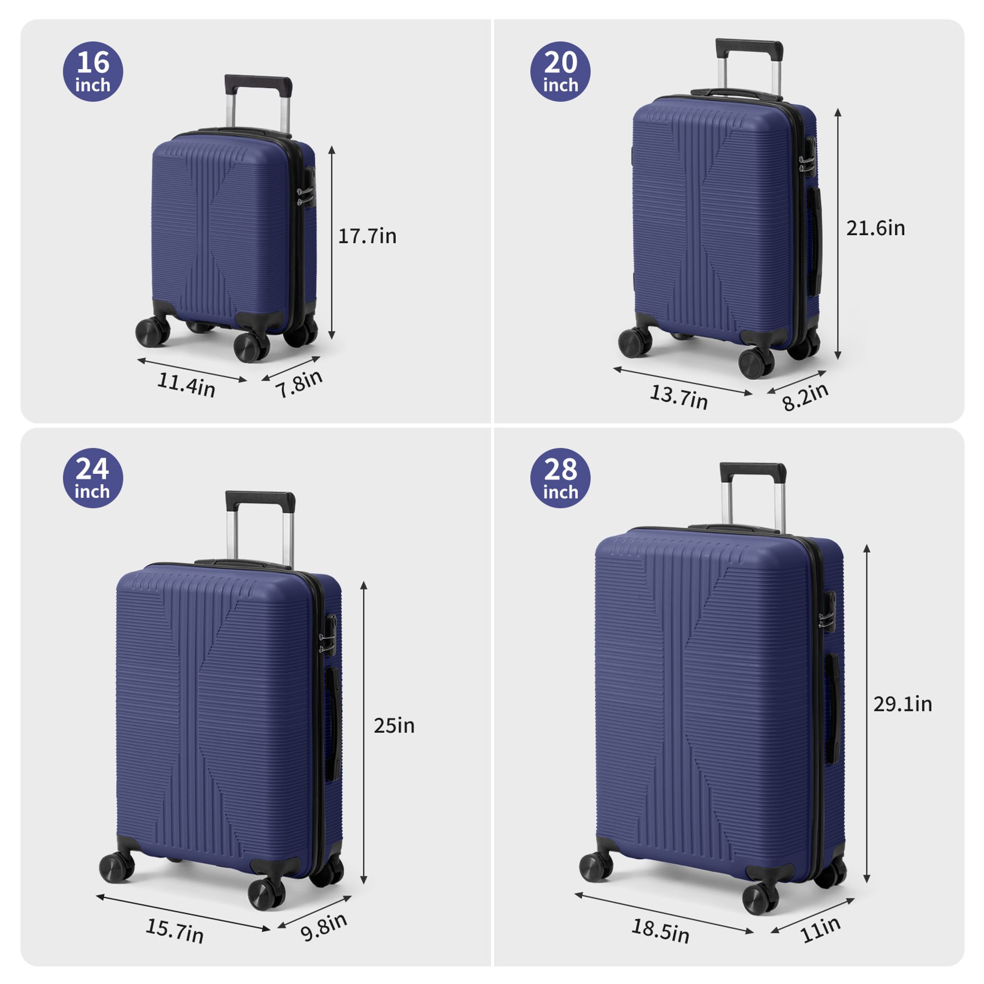 Winado TGK1-G51001129 Luggage-And-Luggage-Sets - View #3