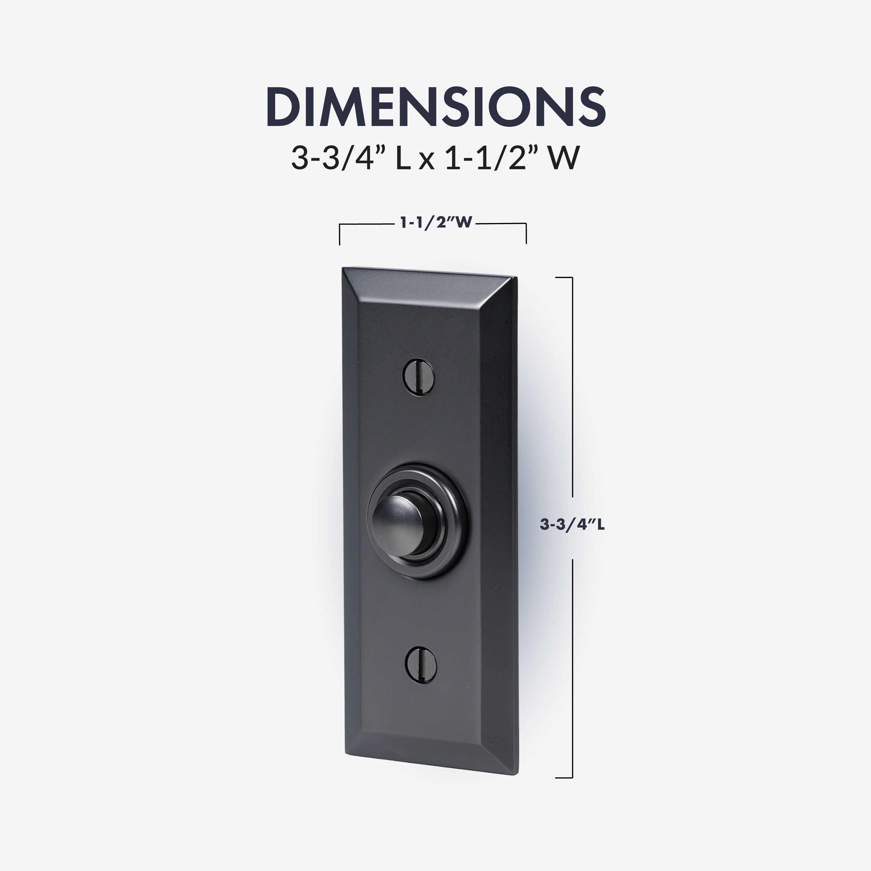 Newhouse Hardware BT6BV-GR Door-Chime - View #2