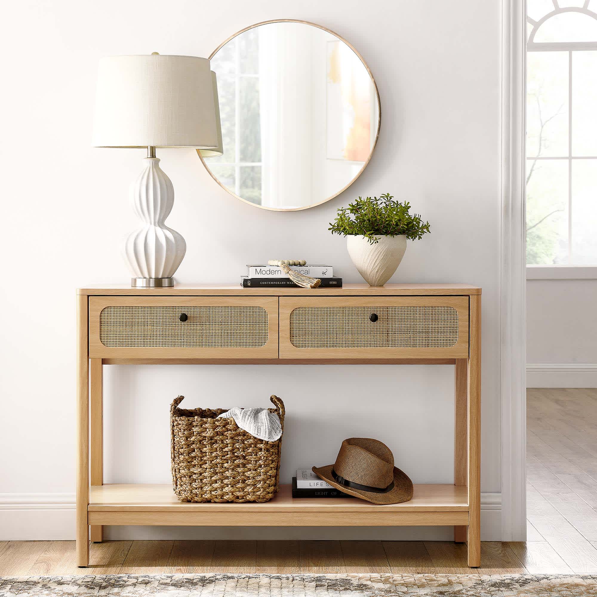 Modway EEI-6797-OAK Console-Sofa-Tables - View #10