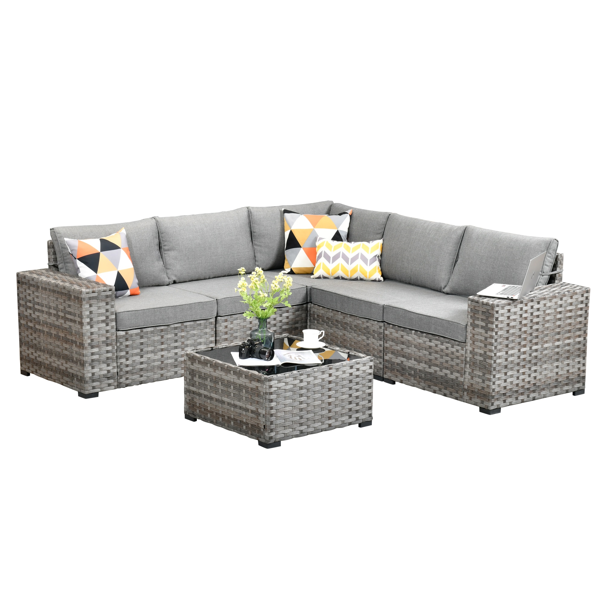 Pouuin SBBR206 Patio-Sofas-Daybeds - View #7