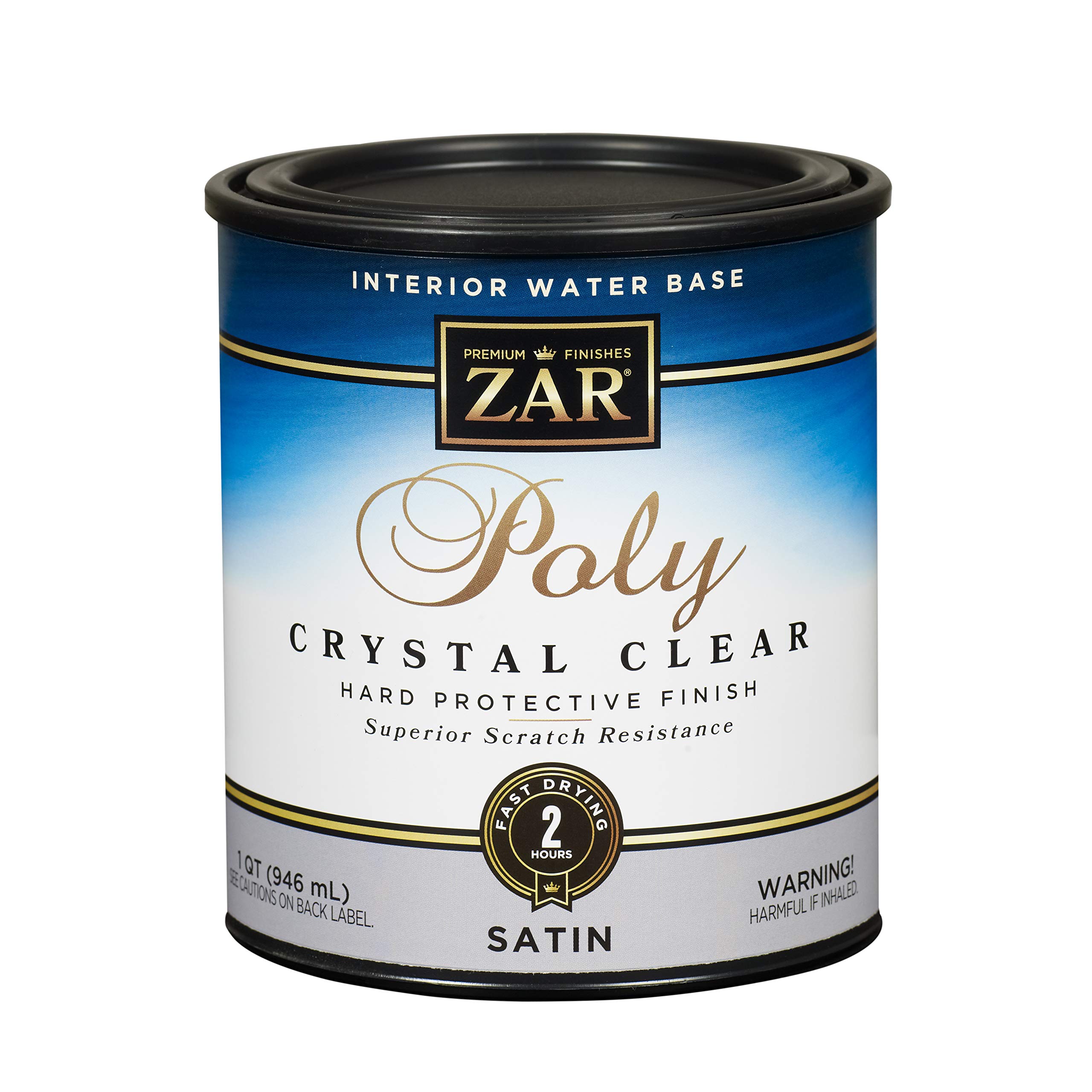 ZAR 32512 Water-Based Polyurethane Quart Clear Gloss #1009877-D7AE