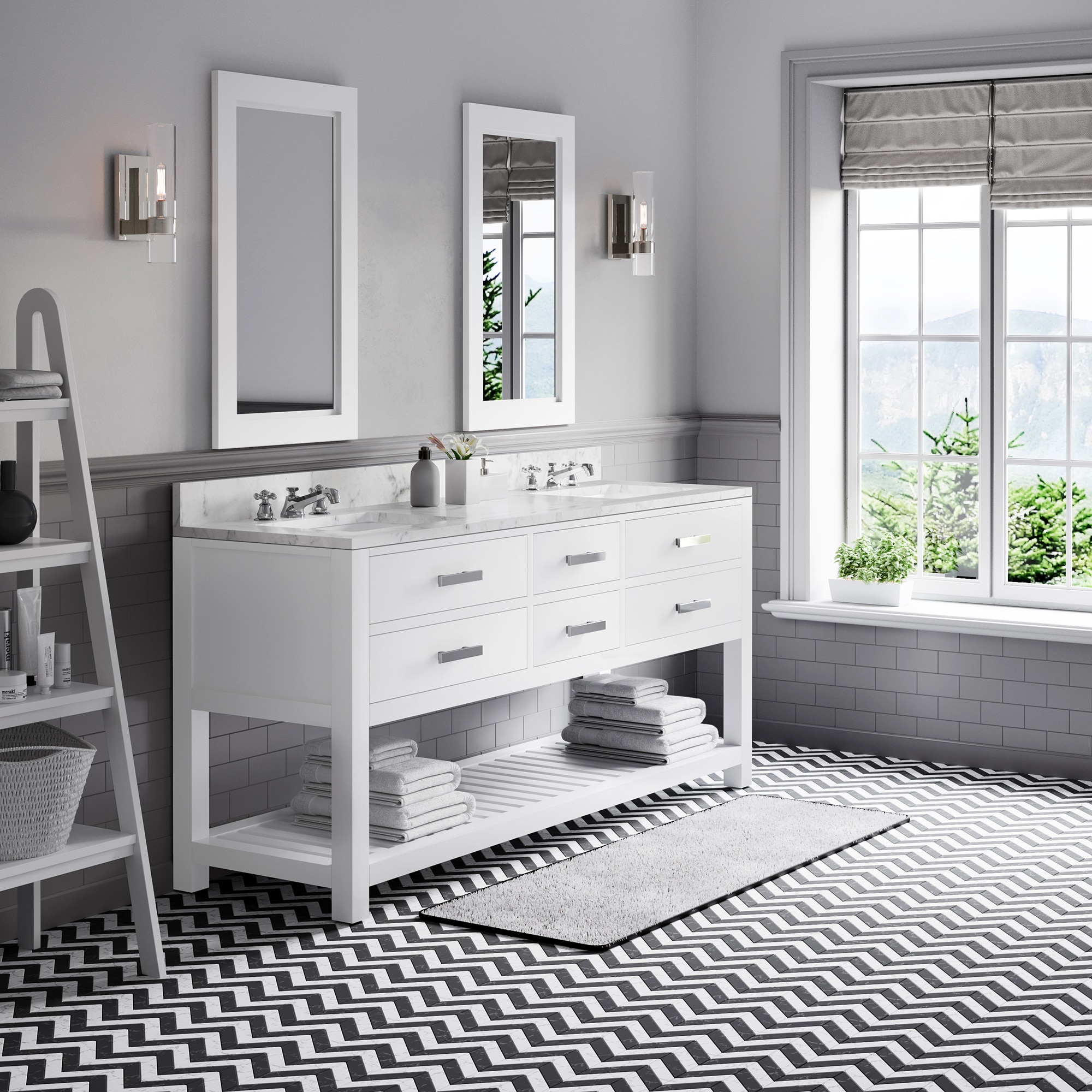 Water Creation MADALYN72WC Bath-Vanity-Combo - View #3