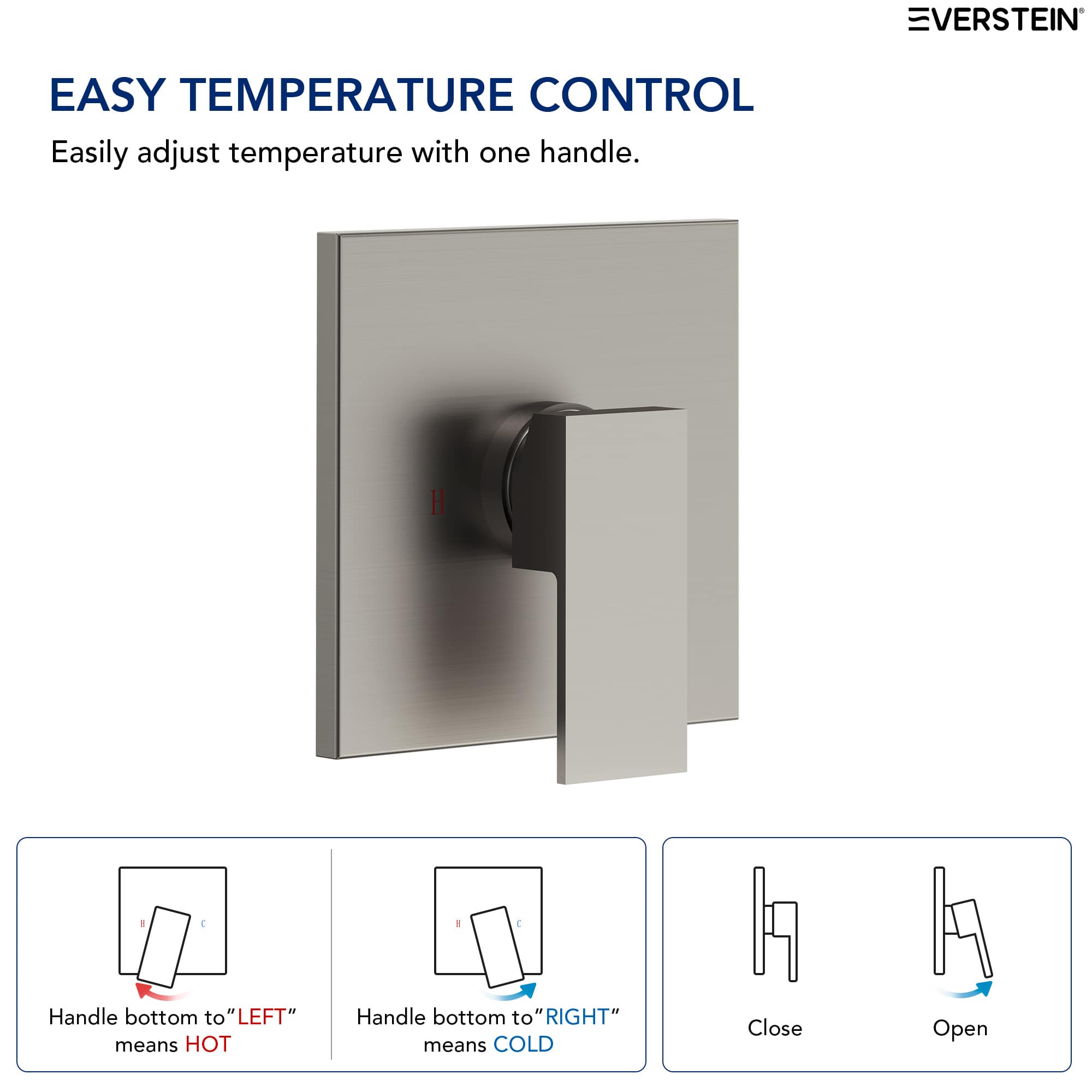 EVERSTEIN SFS-1185-NK Tub-Shower-Faucets - View #8