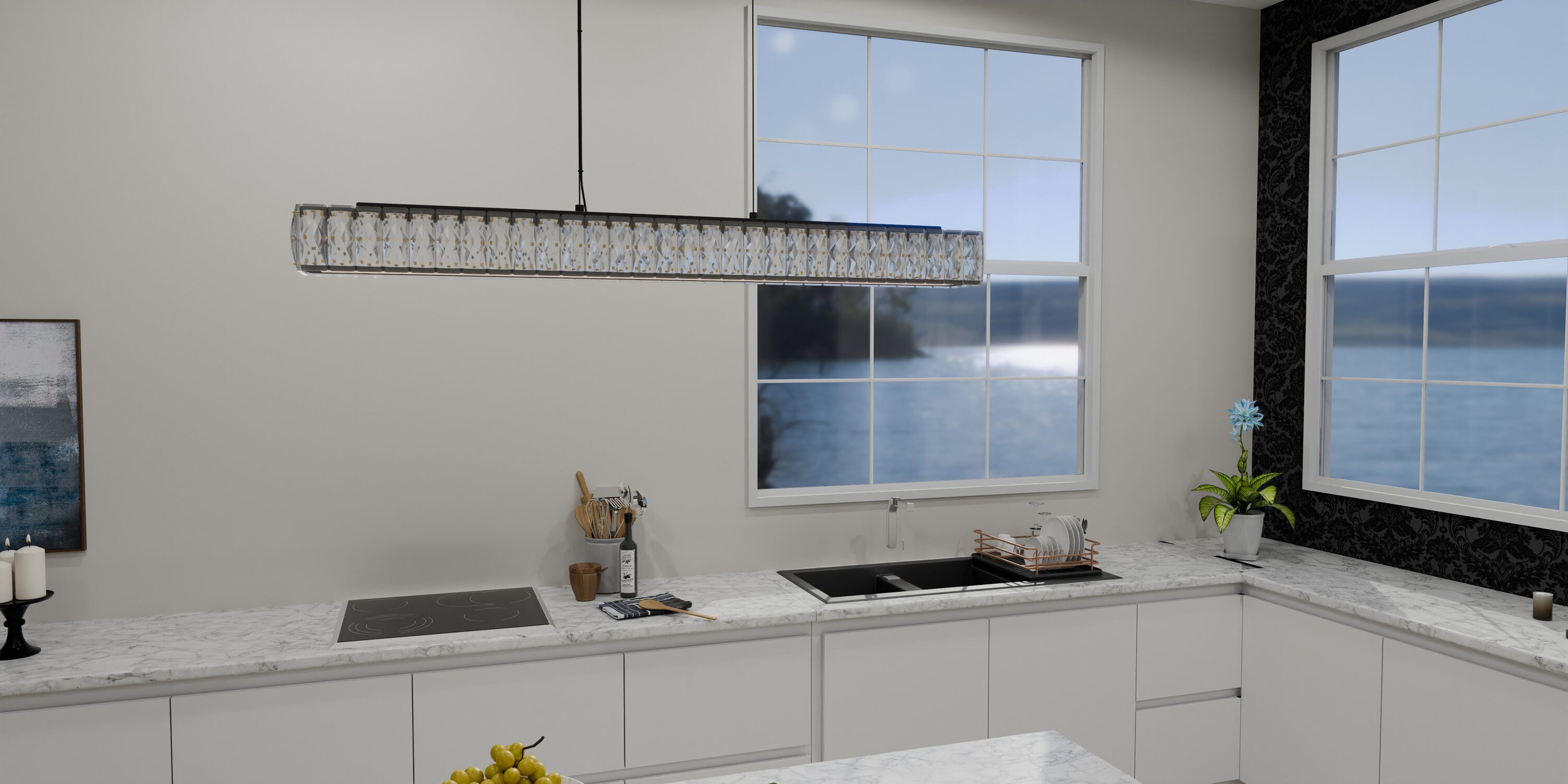 Quoizel PCRES137MBK b090015 - View #2