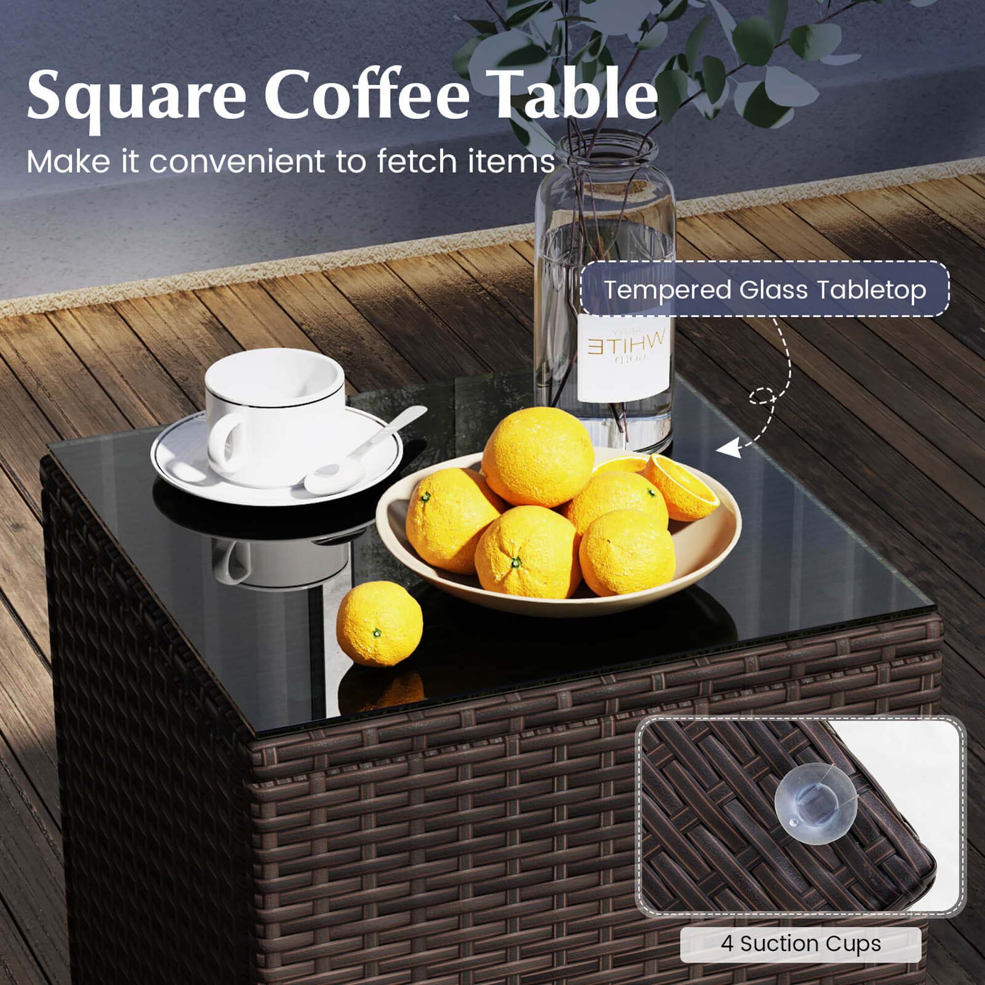 Costway HCST05248 Patio-Conversation-Sets - View #4