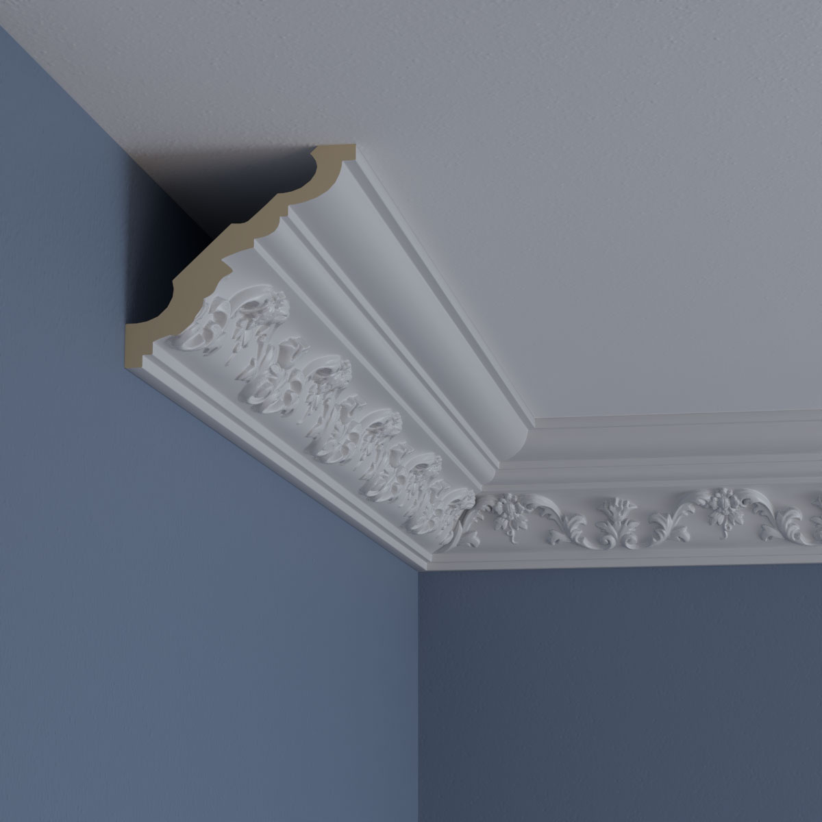 Ekena Millwork MLD04X04X05KE-CASE-8 Crown-Moulding - View #9