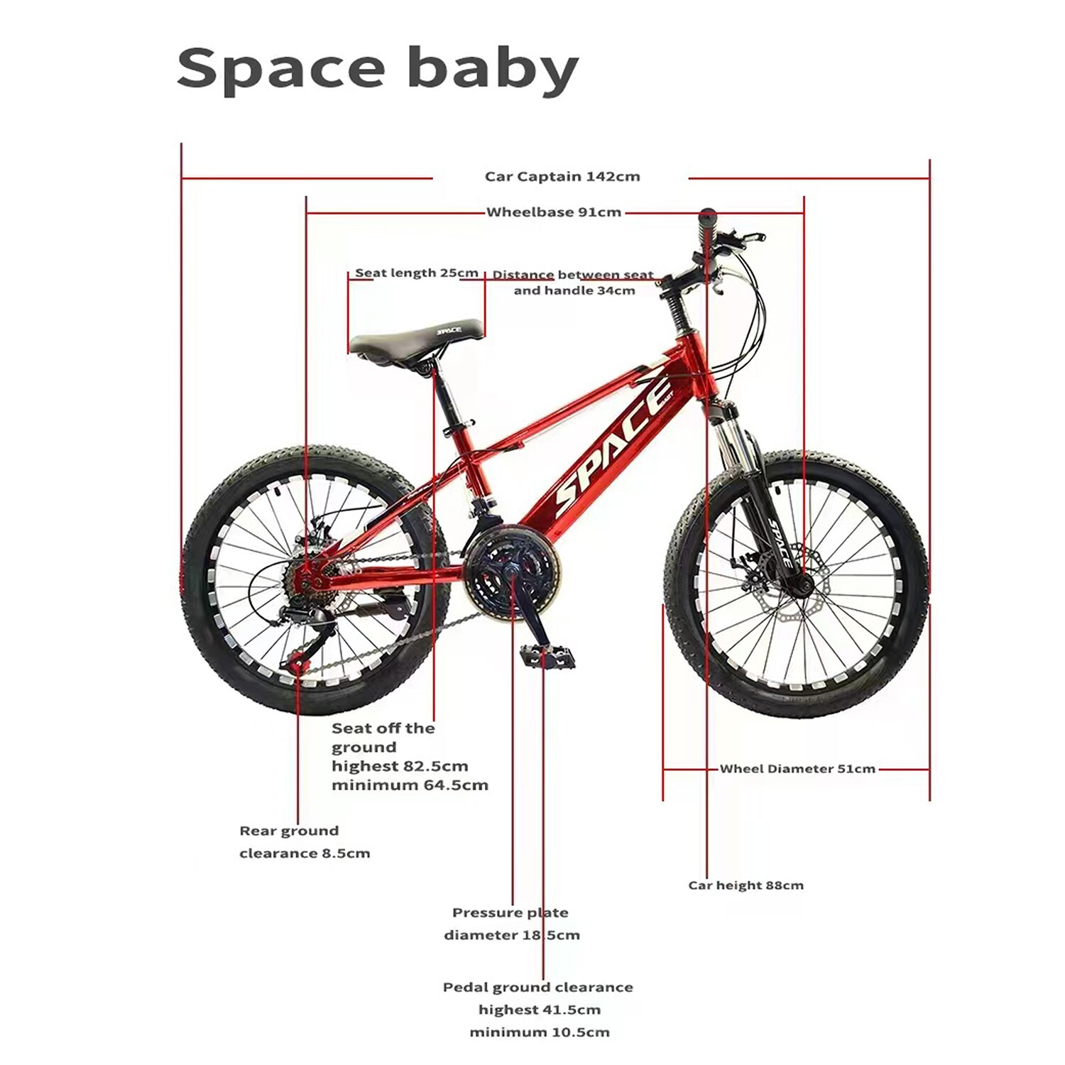 Mountain 2024 bike wheelbase