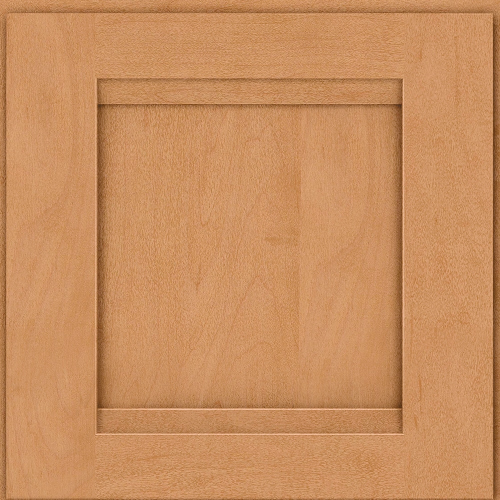 KraftMaid RDCDS,SNM,H04M Sonata 14.625-Inches W x 14.625-Inches H Honey Spice Stained Maple Kitchen Cabinet Sample (Door Sample)