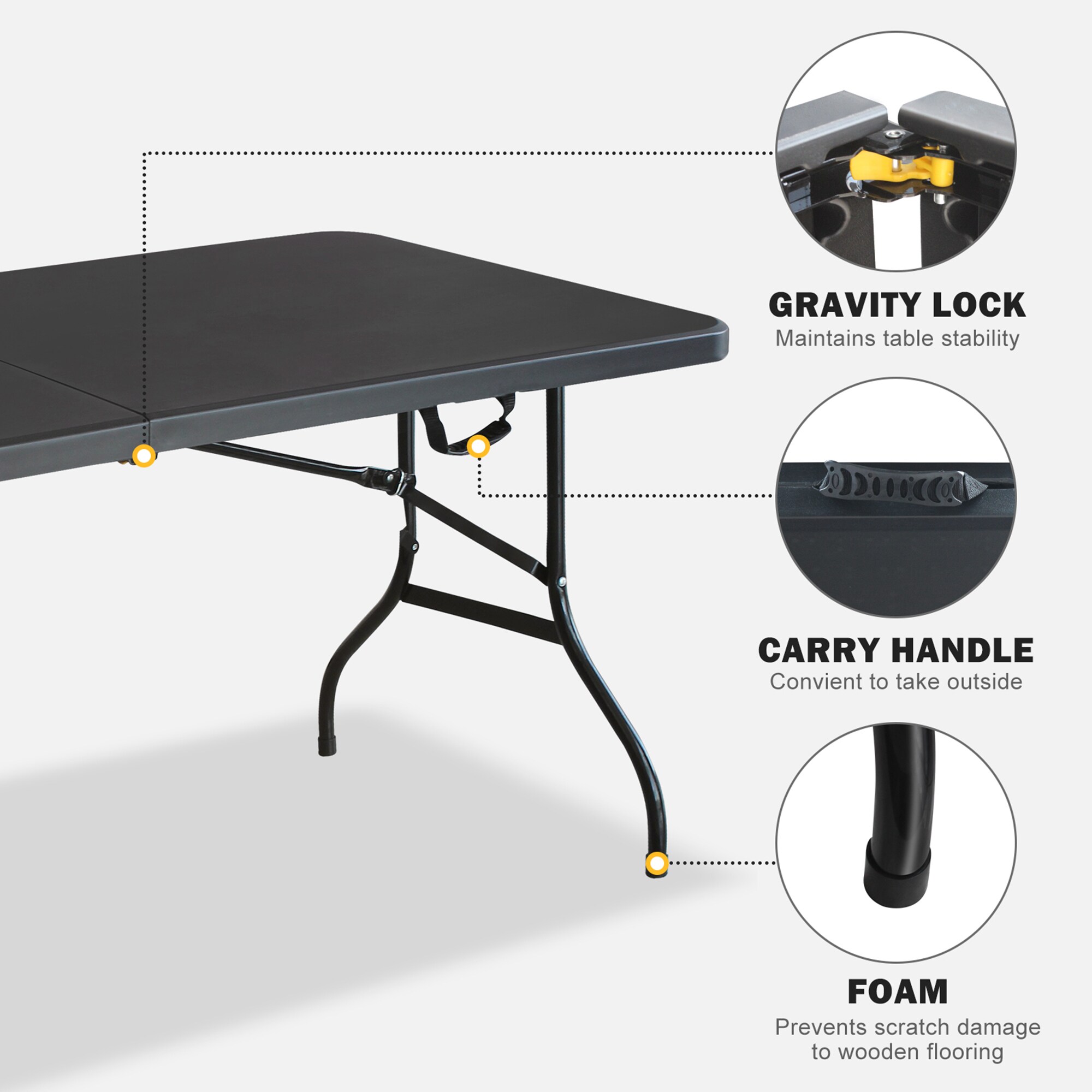 Bybafun YG5400002 Picnic-Tables - View #6