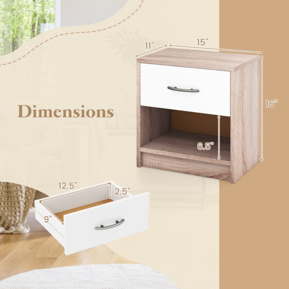 Fenbeli QLLSFENH195 nightstands - View #3