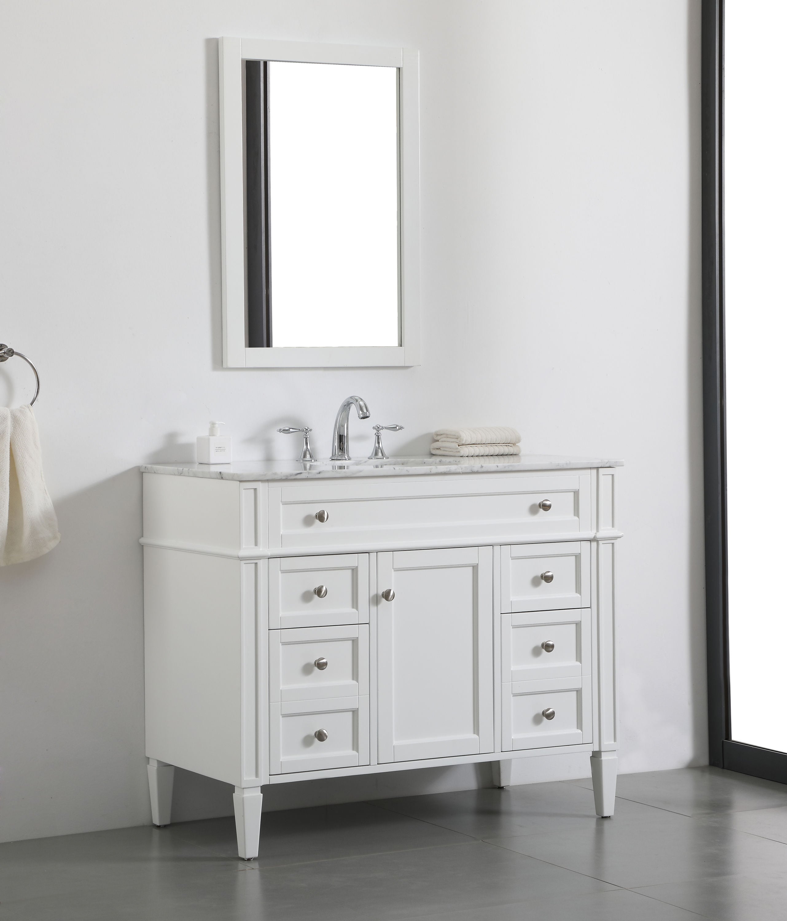Elegant Decor HF37626WH Bath-Vanity-Combo - View #3