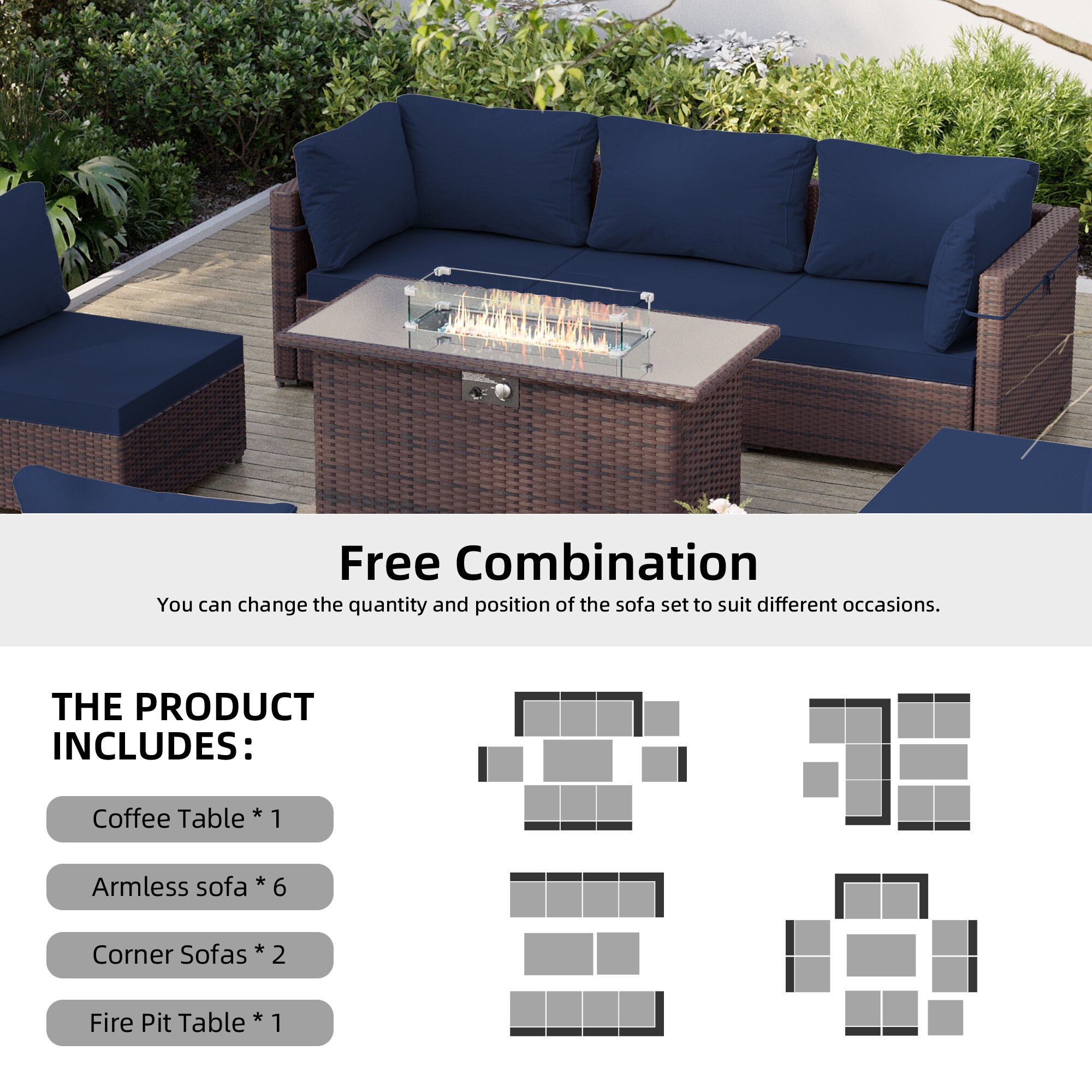 Patio Watcher TBSF-AB2C-N43TB Patio-Conversation-Sets - View #9