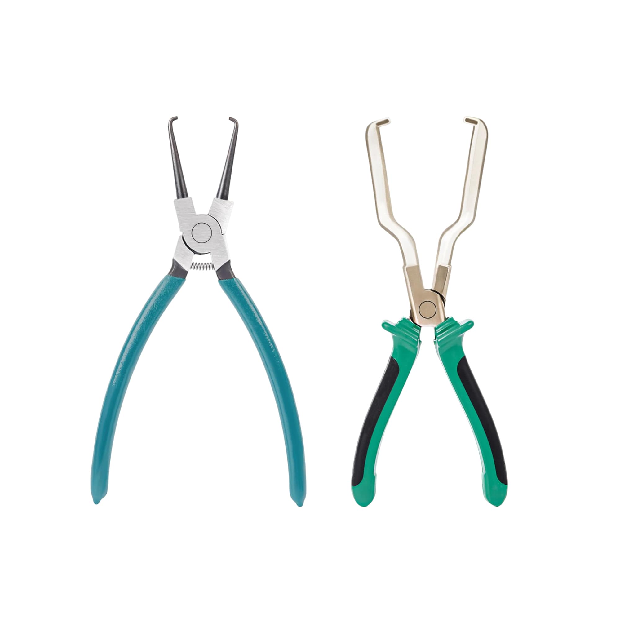 Etokfoks two piece tank line pliers set with 9 in automotive electrical disconnect pliers for tank filter and hose clamp removal #LETG0MK7H
