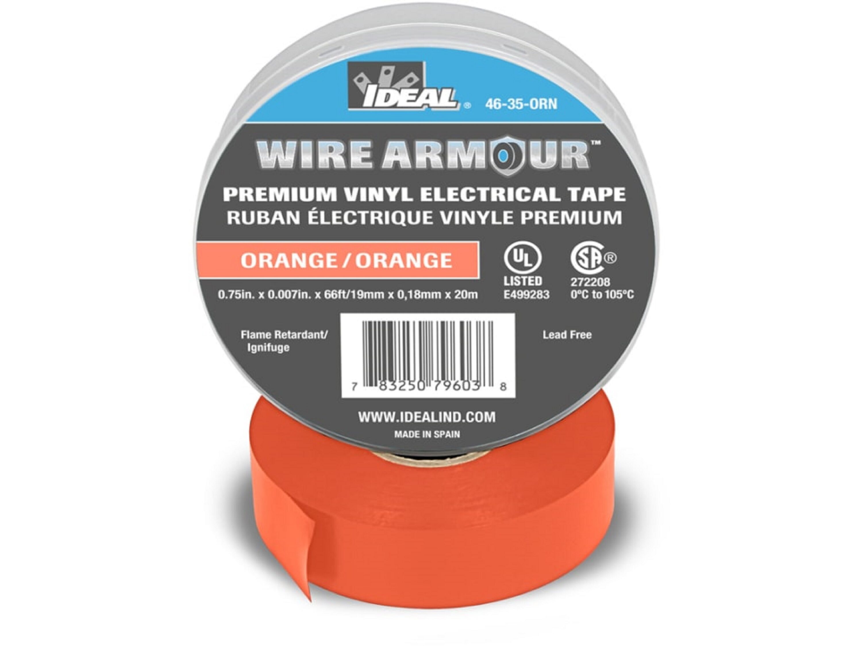 IDEAL 46-35-ORN Electrical-Tape - View #3
