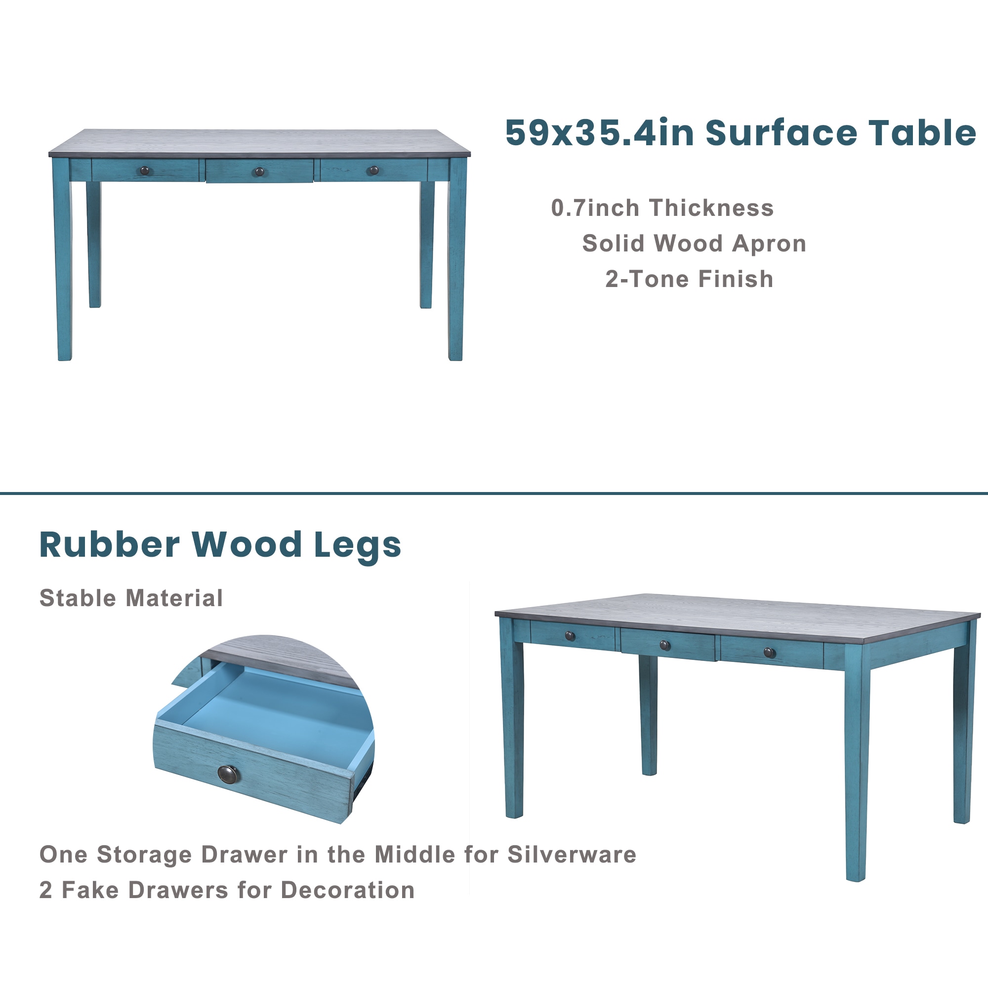 Mondawe MD-TP39AAD Dining-Sets - View #4