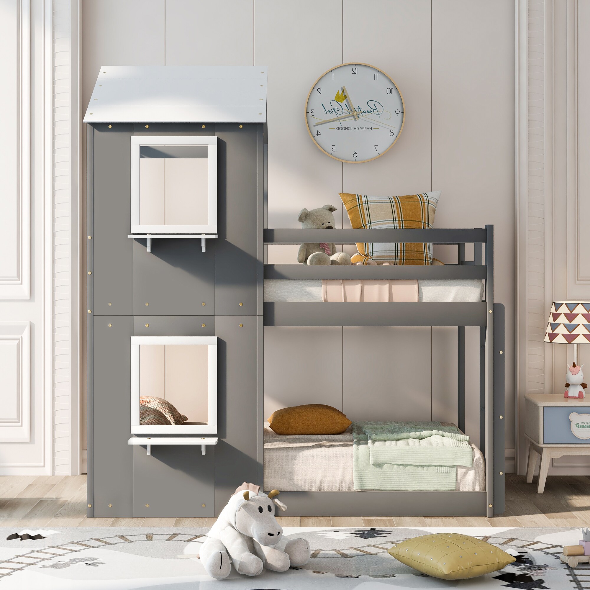 Qualler BTLE0156E Bunk-Beds - View #2