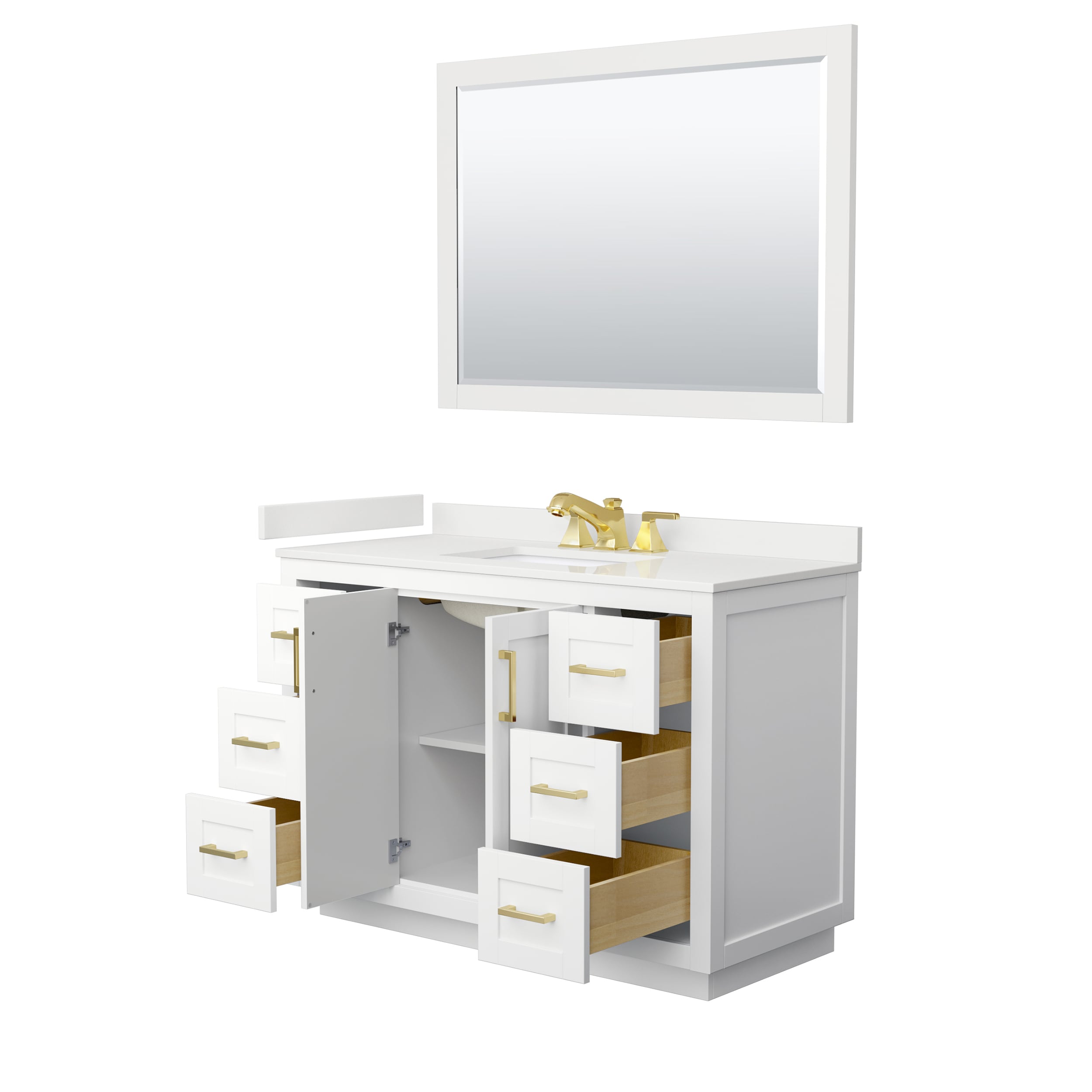 Wyndham Collection WCF292948SWGWQUS3M46 Bath-Vanity-Combo - View #3