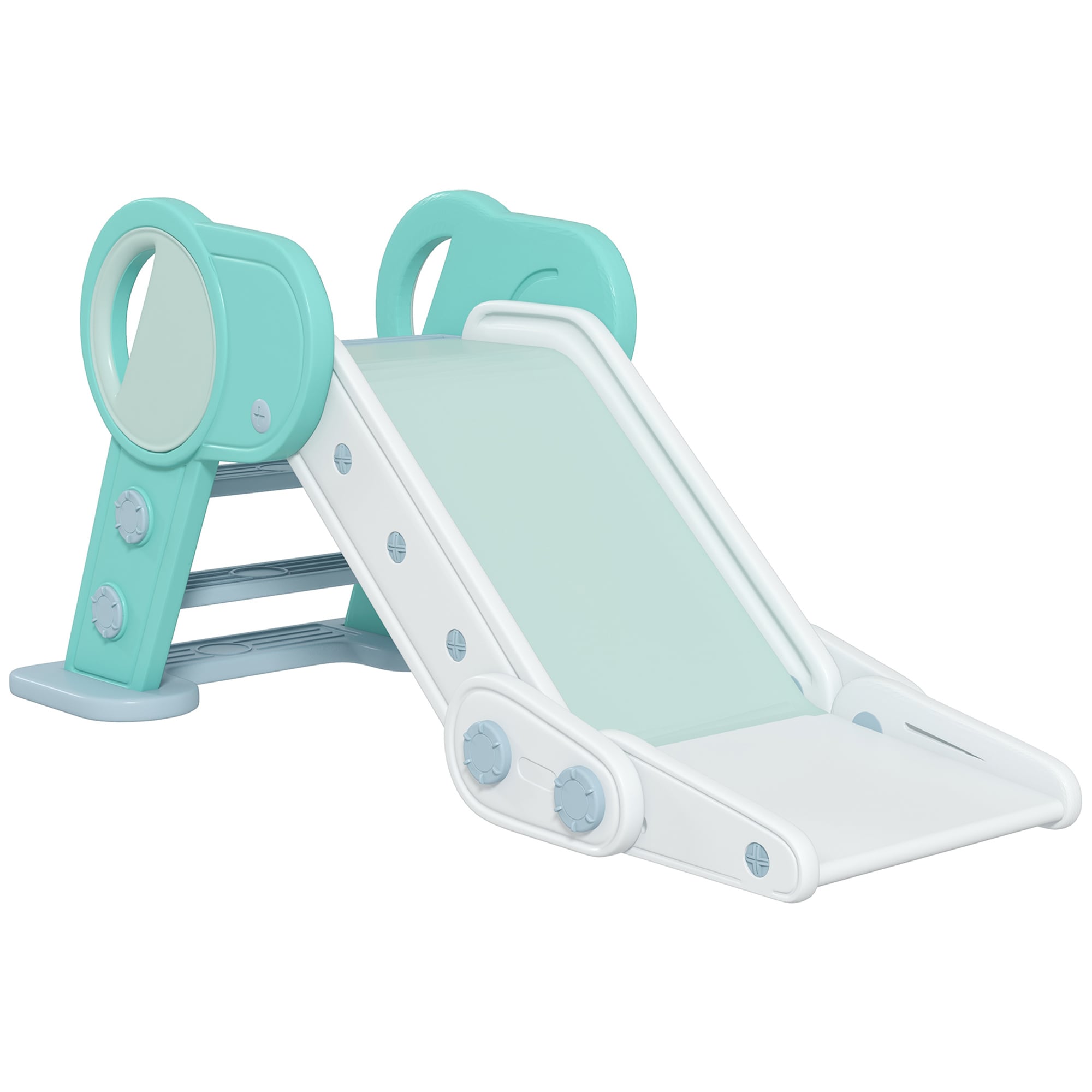 Siavonce XH55618 Toddler Slide, Indoor Foldable Kids Slide for Boys Girls 1.5-3 Years Old, Green